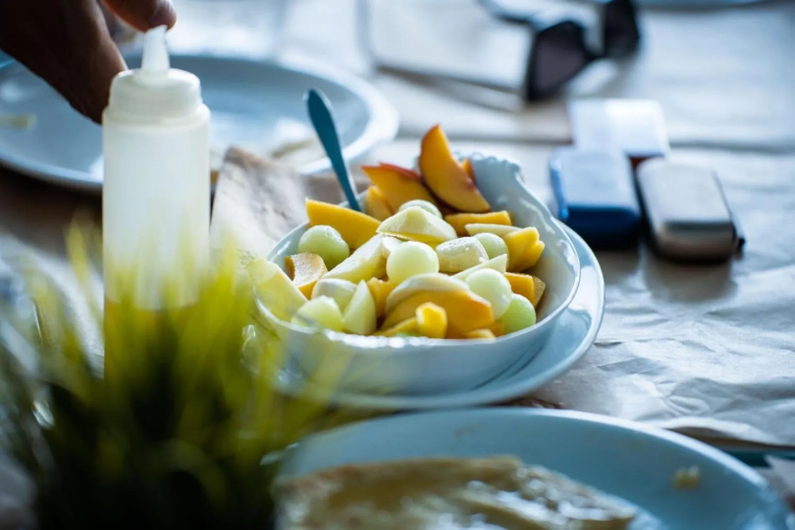 Breakfast in Samaria by the Sea