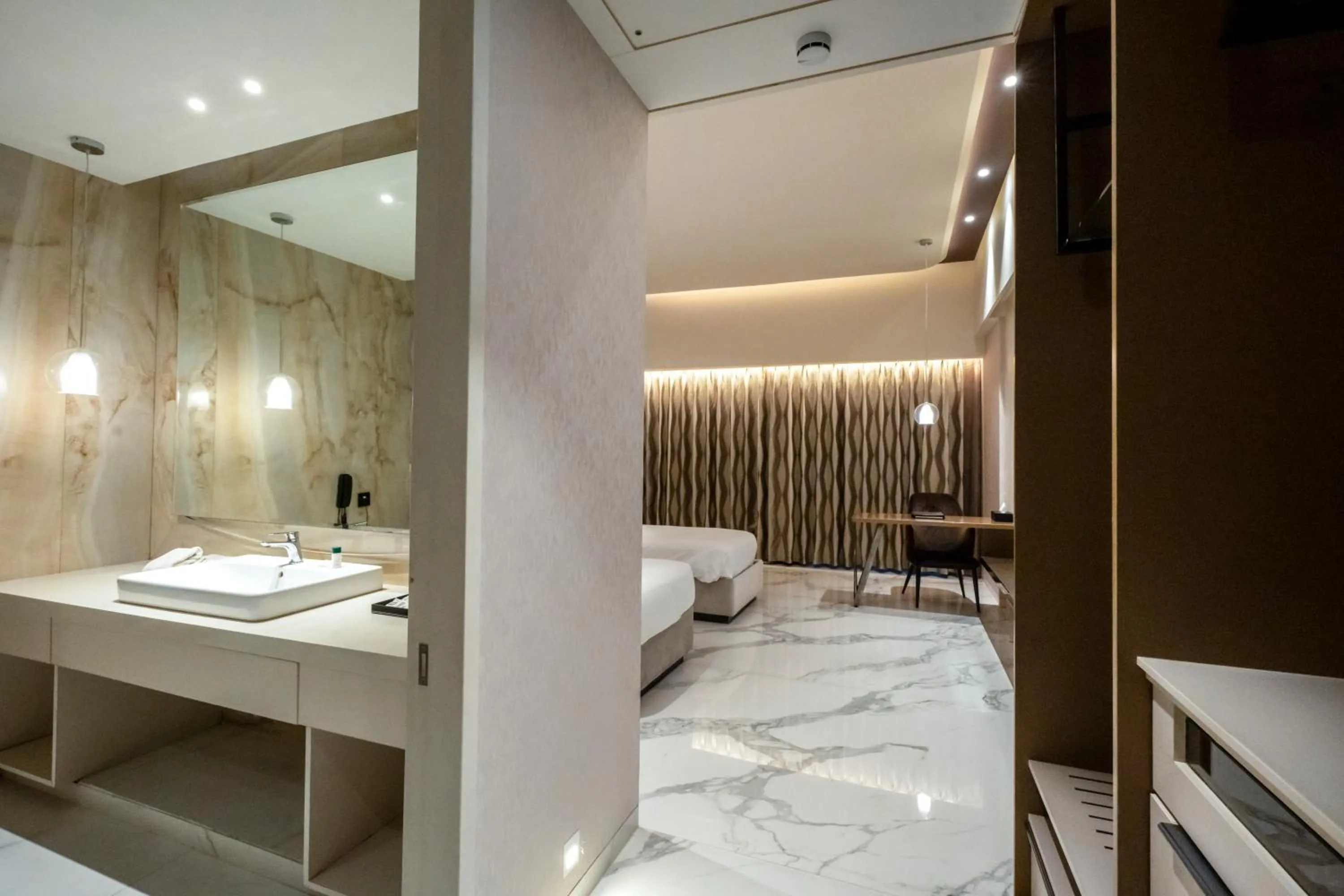 Bed in Seven Eleven Hotels and Club