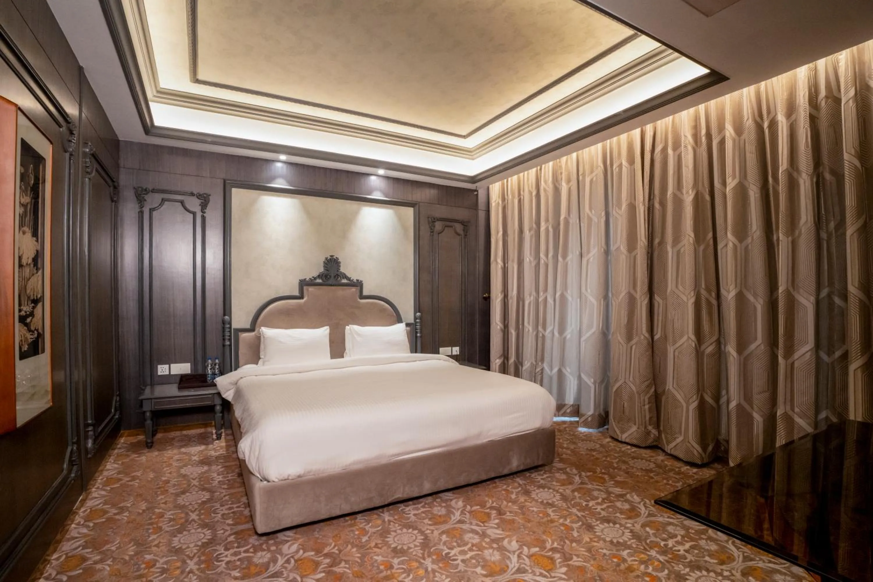 Bed in Seven Eleven Hotels and Club