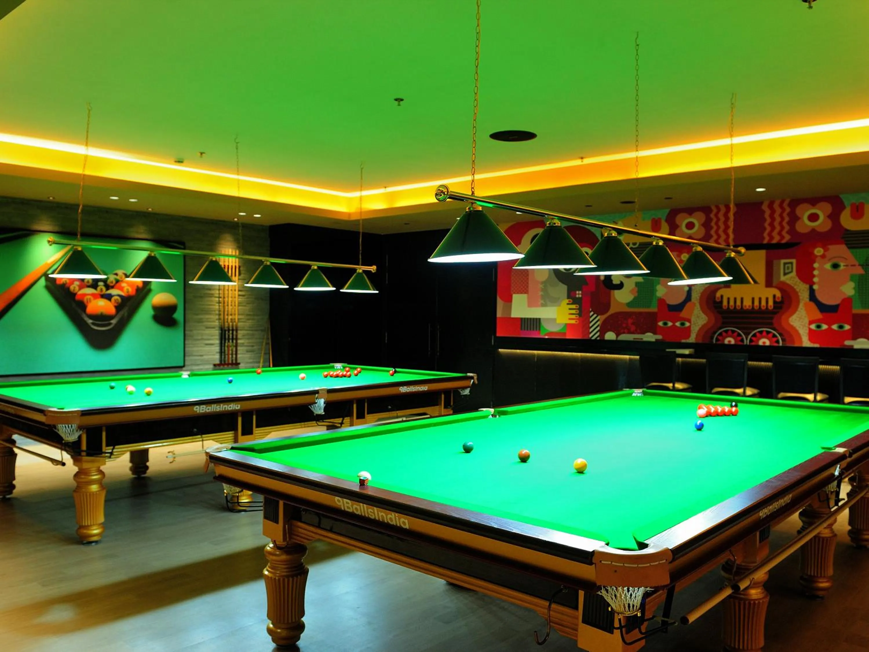 Billiard in Seven Eleven Hotels and Club