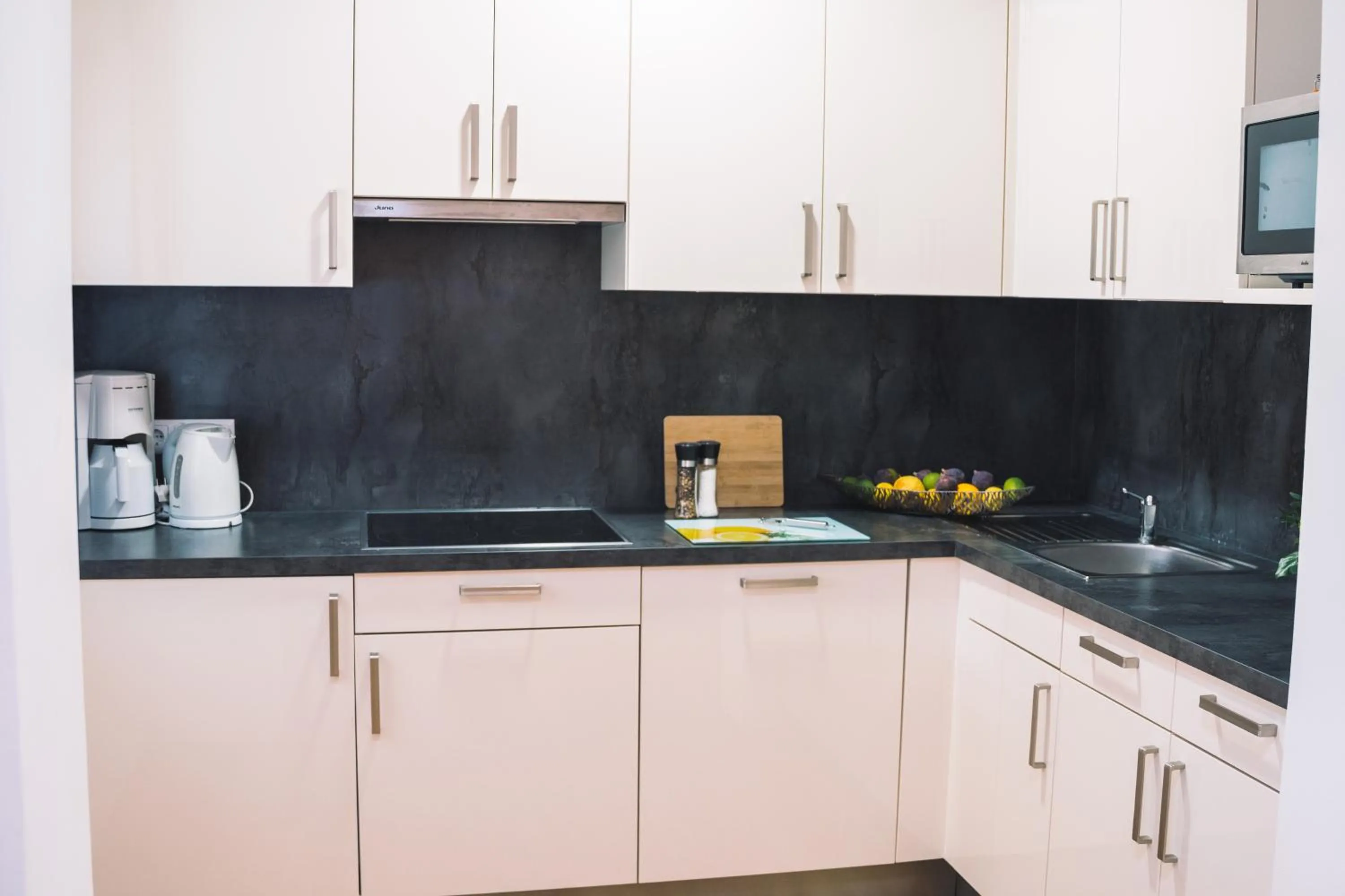 Kitchen or kitchenette in Hotel Restaurant Thadeushof