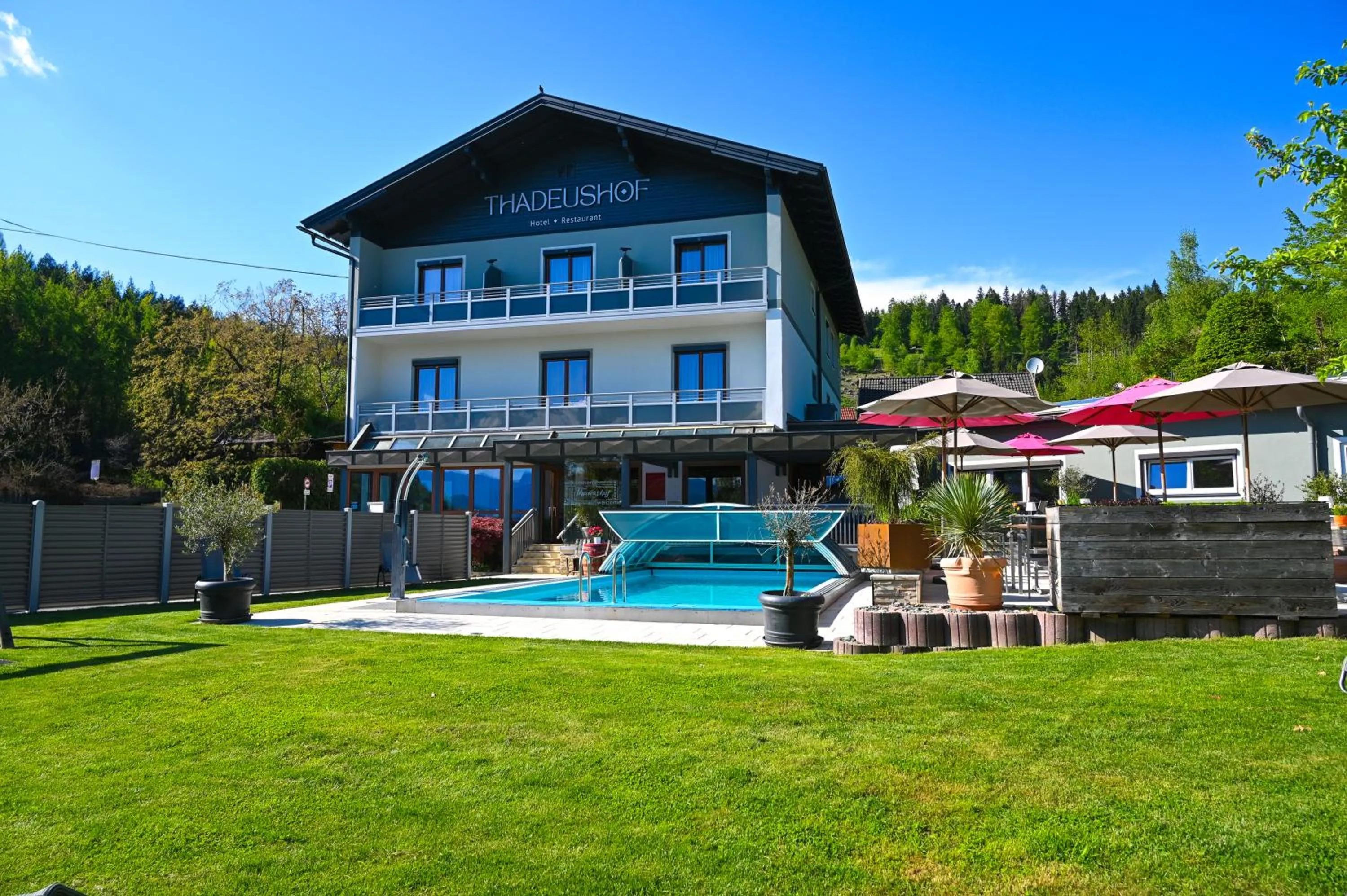 Property building in Hotel Restaurant Thadeushof