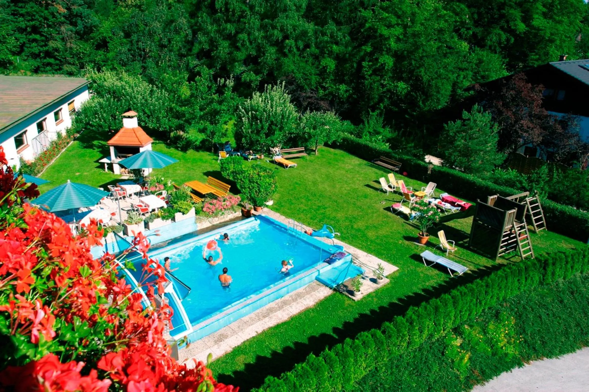 Garden in Hotel Restaurant Thadeushof