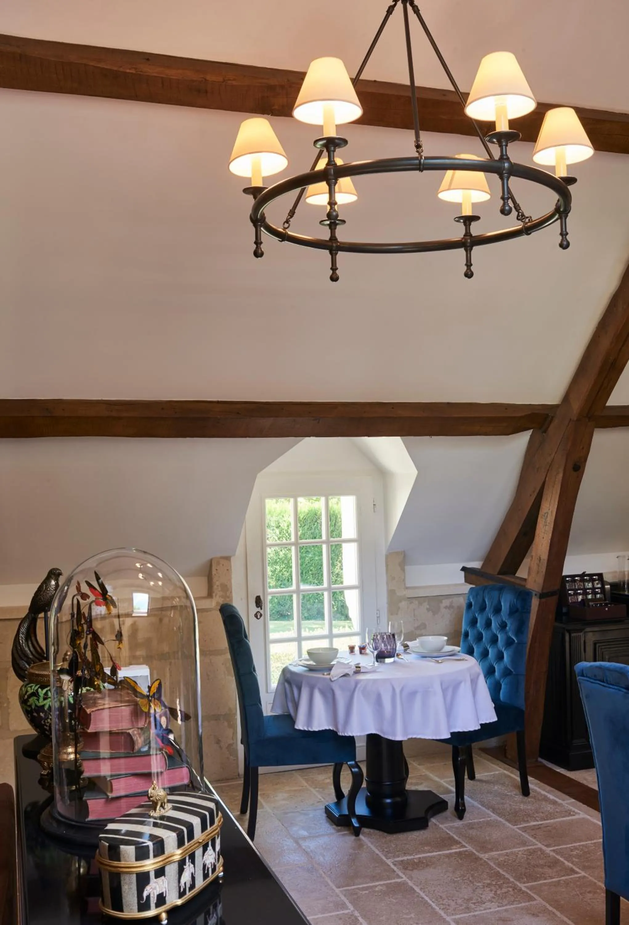 Continental breakfast in Moulin Royale