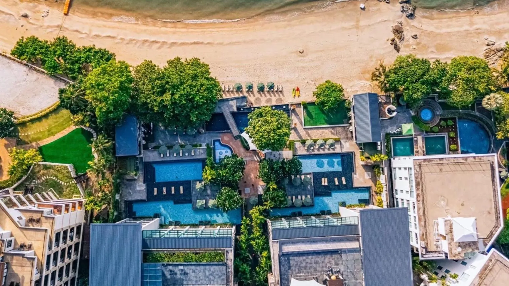 Natural landscape in Pattaya Modus Beachfront Resort