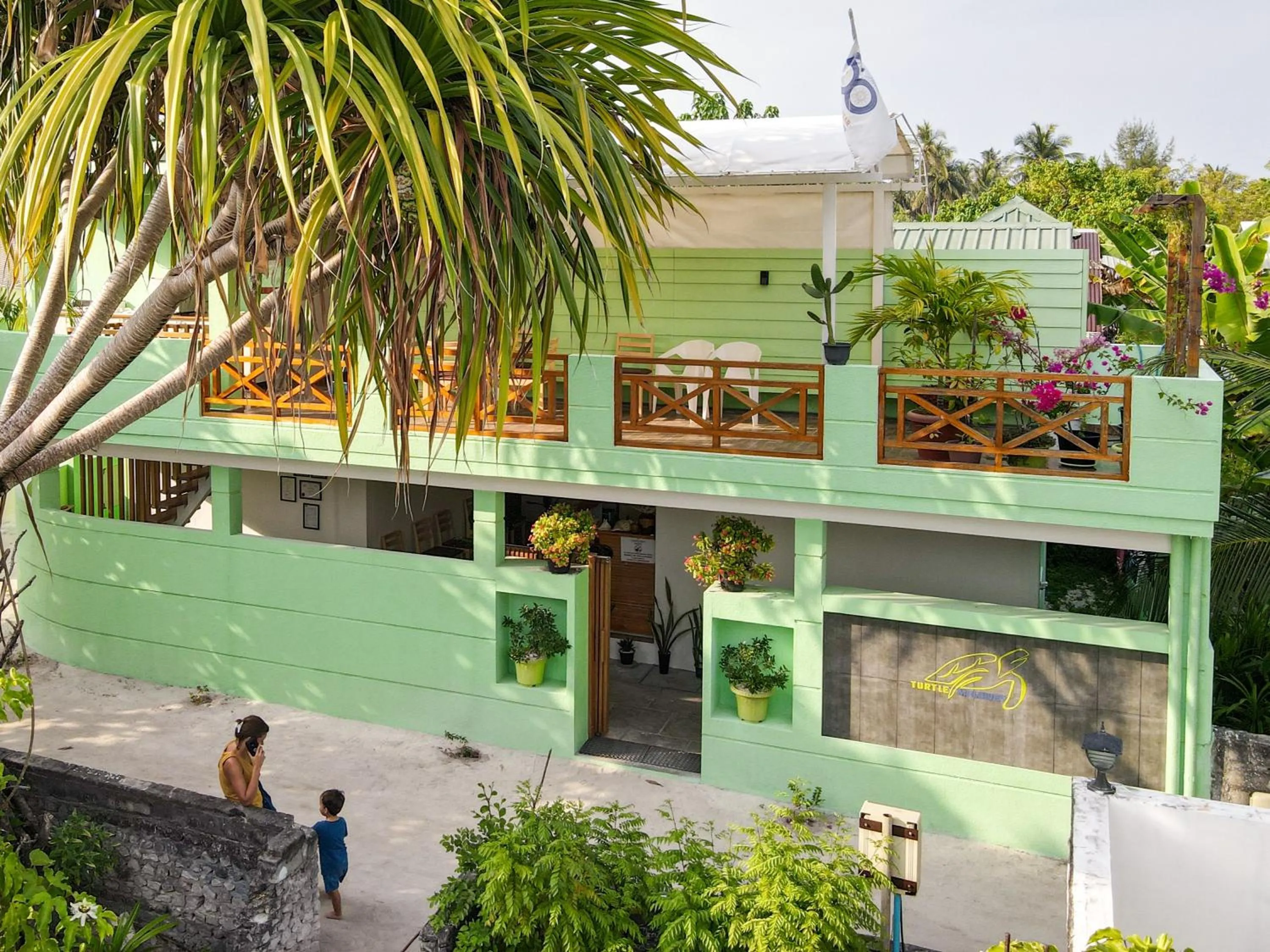 Property building in Turtle Maldives - Your Gateway to the Beach & Marine Adventures Await!