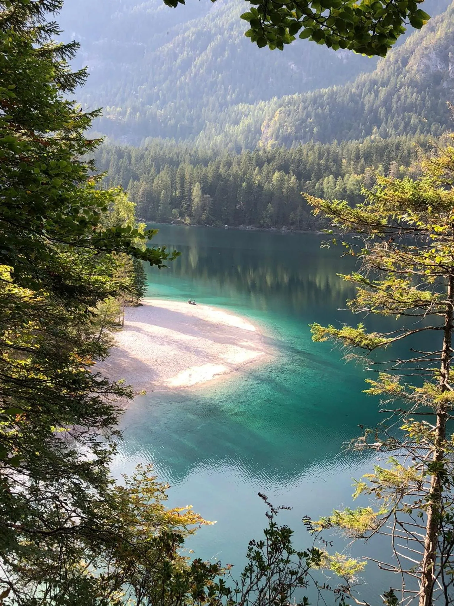 Natural landscape in Chalet Tovel - Mountain Lake