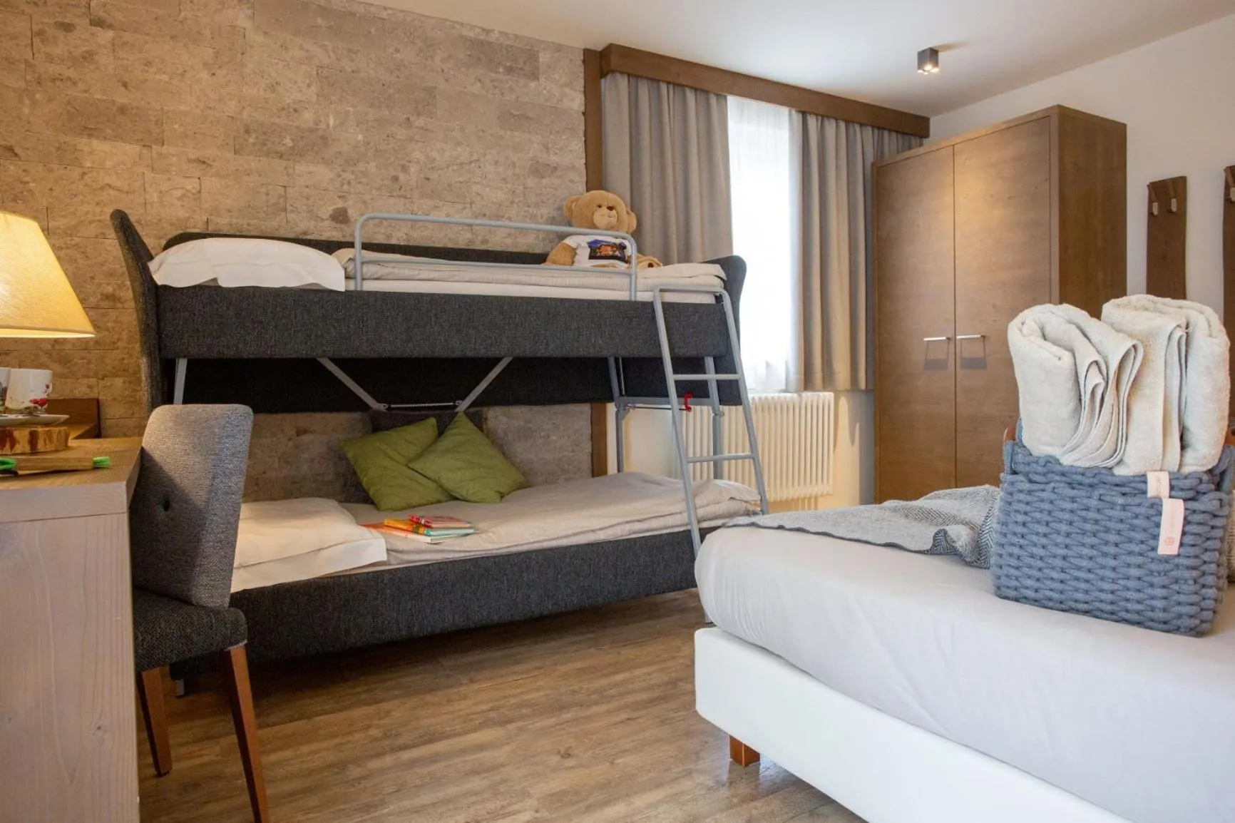 Bed in Chalet Tovel - Mountain Lake