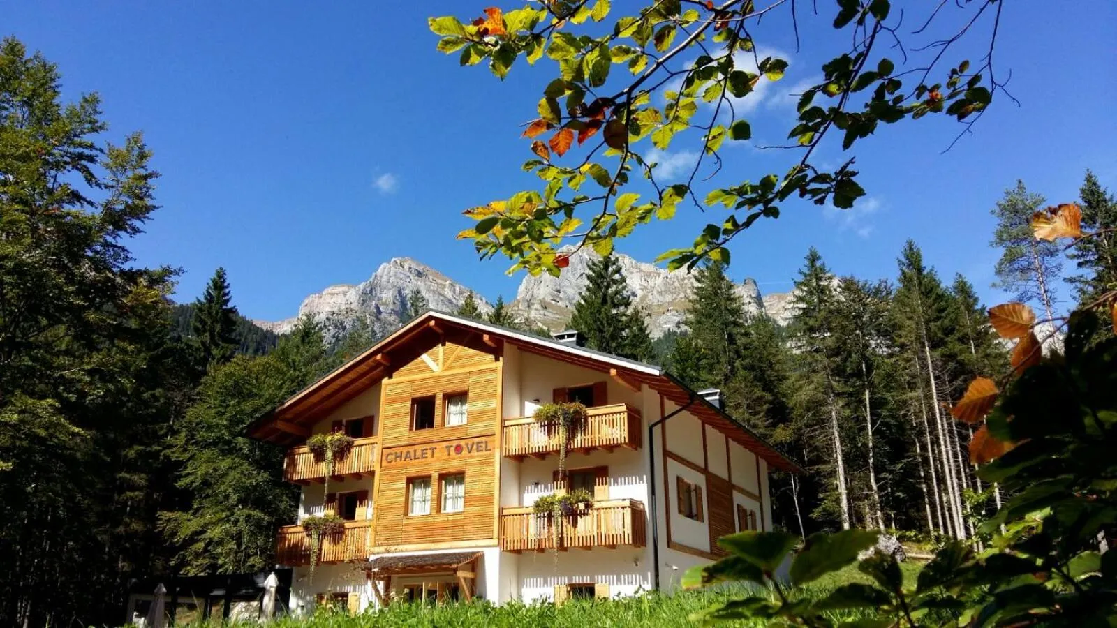 Property building in Chalet Tovel - Mountain Lake