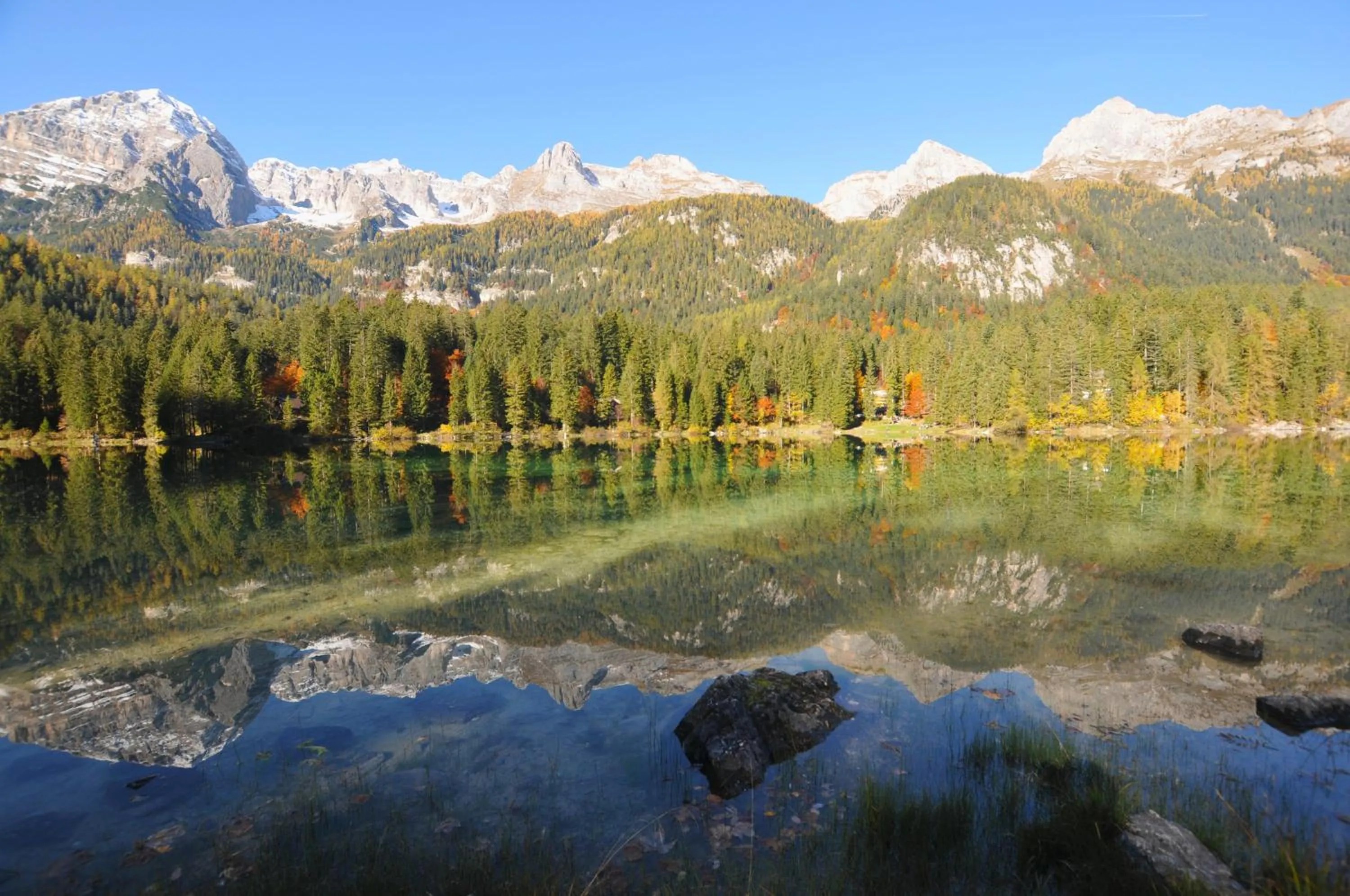 Summer in Chalet Tovel - Mountain Lake