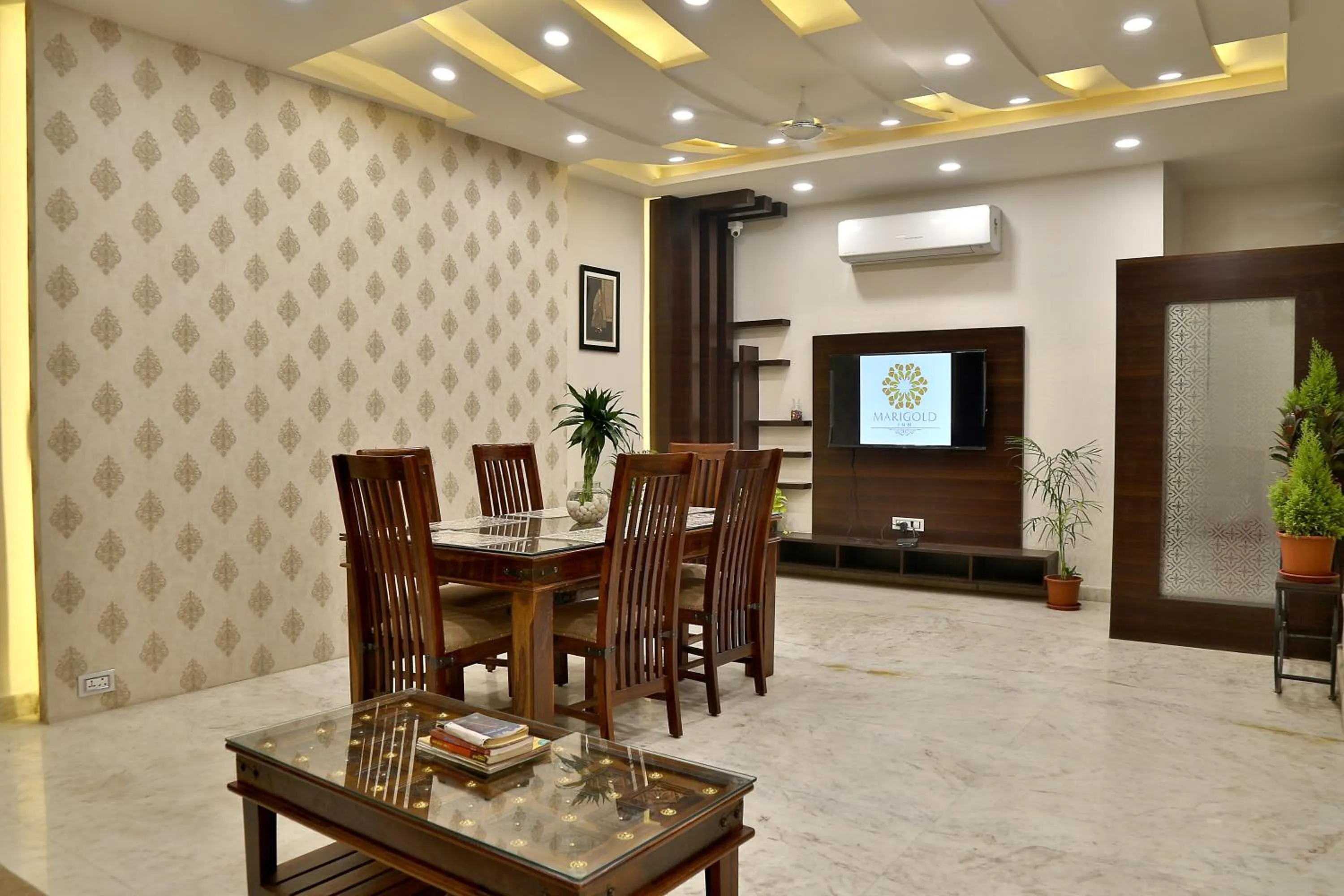 Lobby or reception in Marigold Inn- Homestay