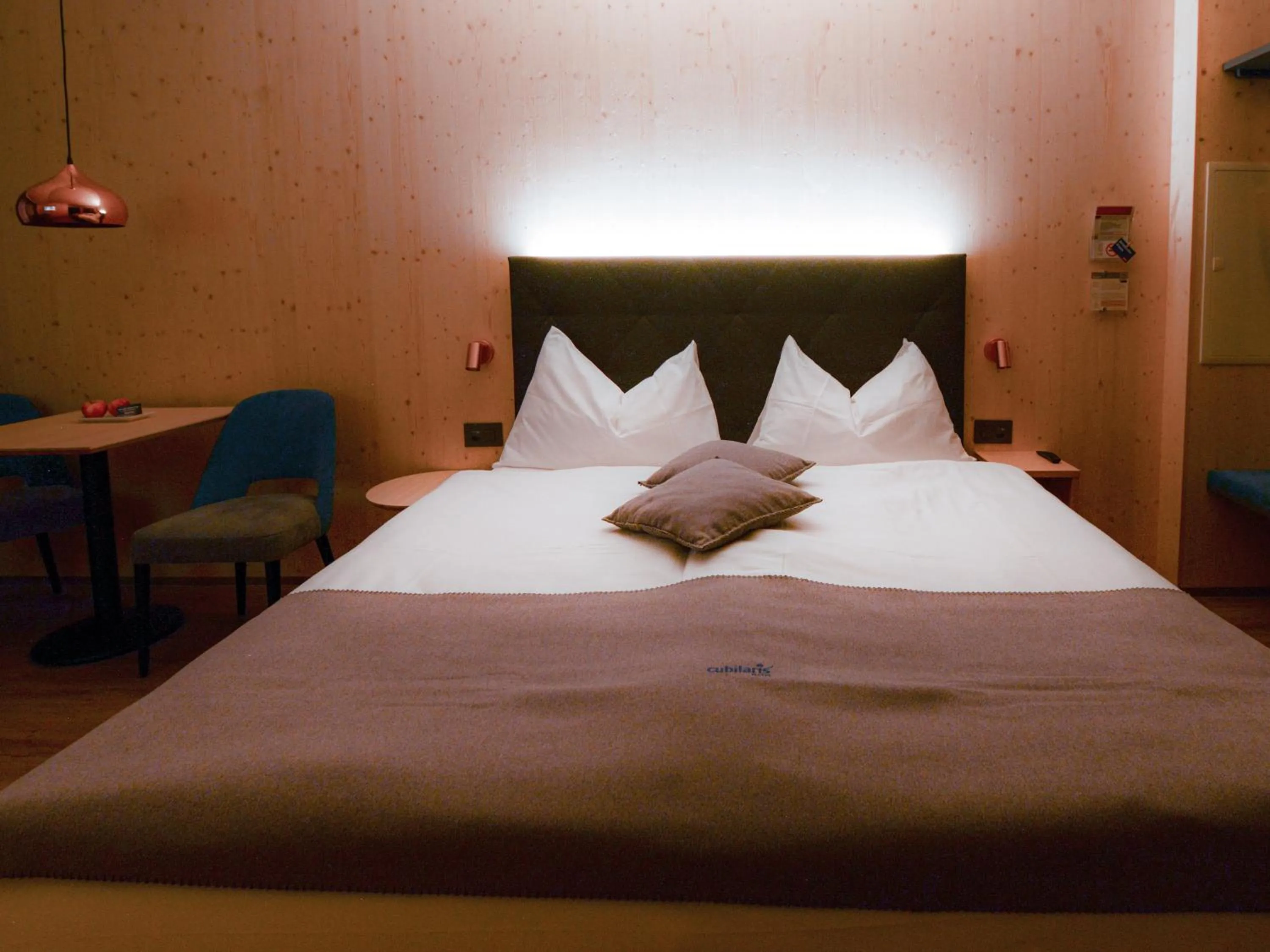 Bed in Cubilaris Motel