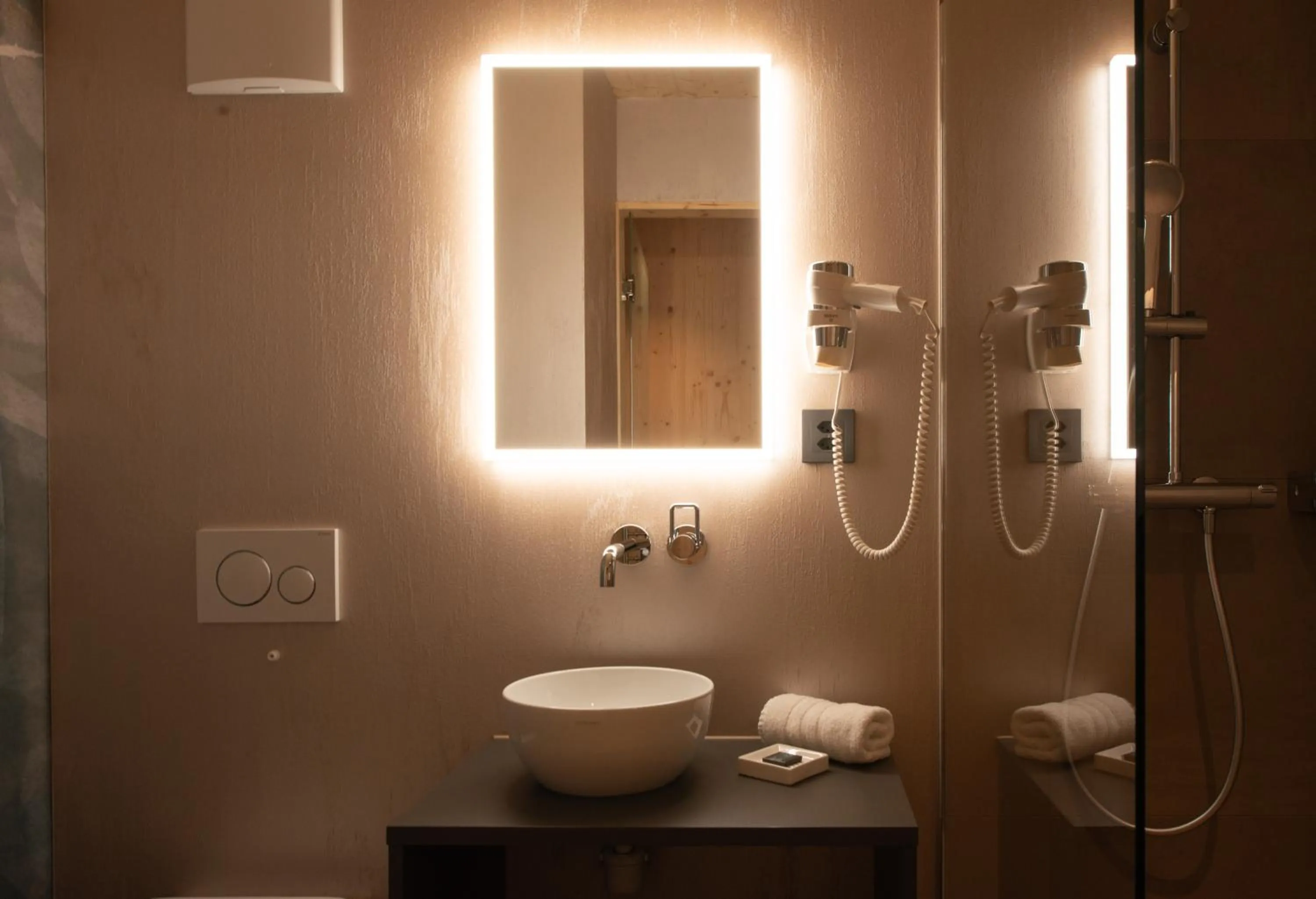 Bathroom in Cubilaris Motel