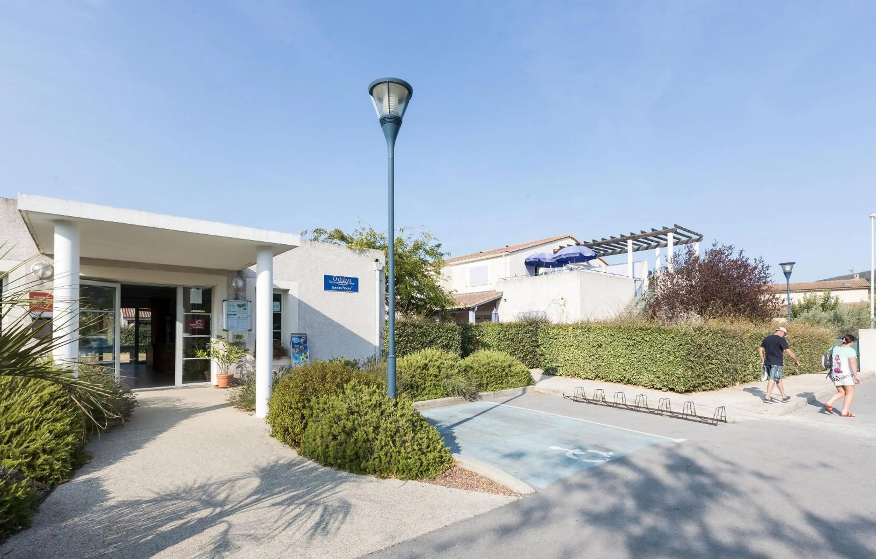 Facade/entrance in Résidence Odalys Les Sources de Manon