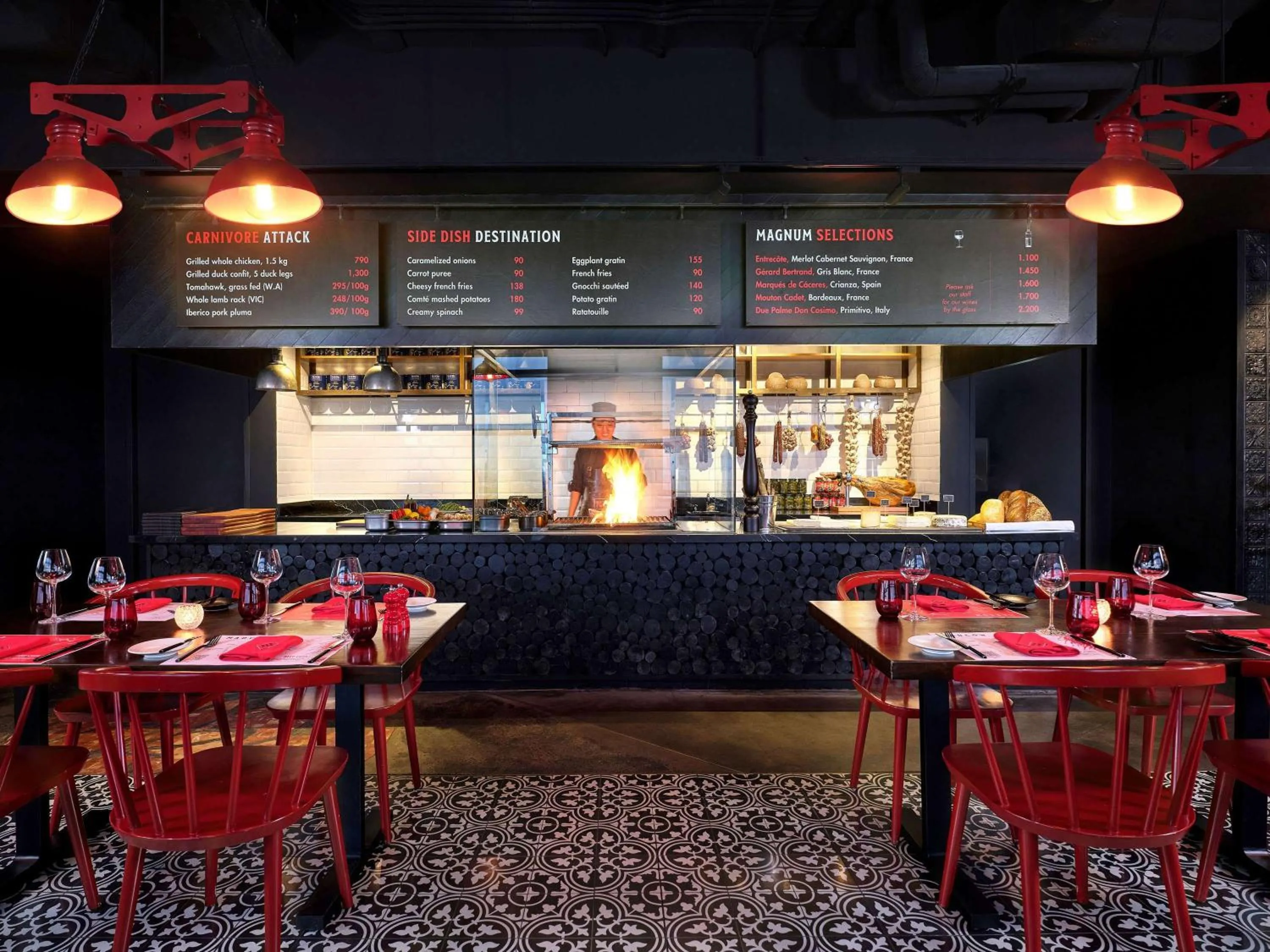 Restaurant/places to eat in Pullman Saigon Centre