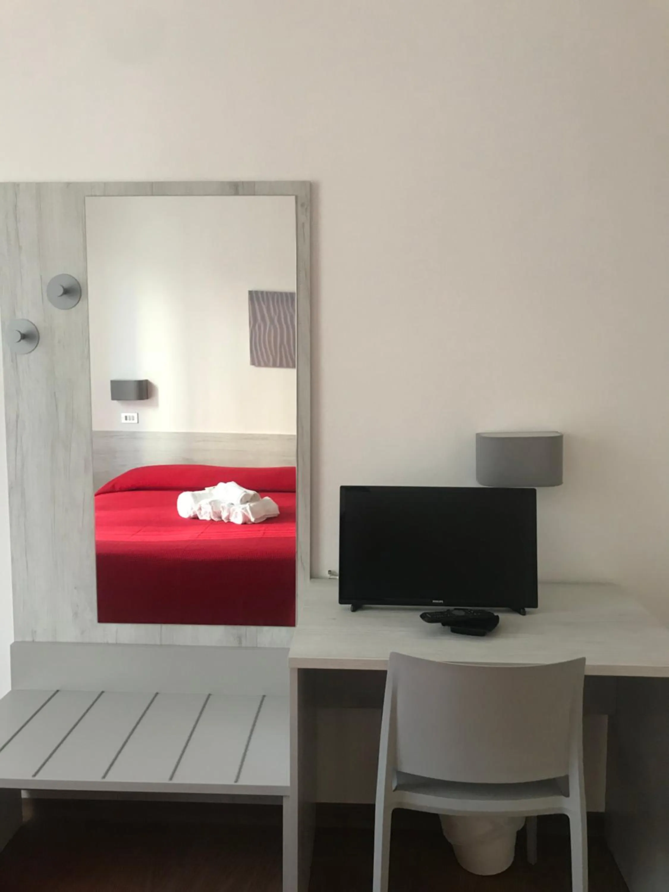 Bed in Hotel Augustus