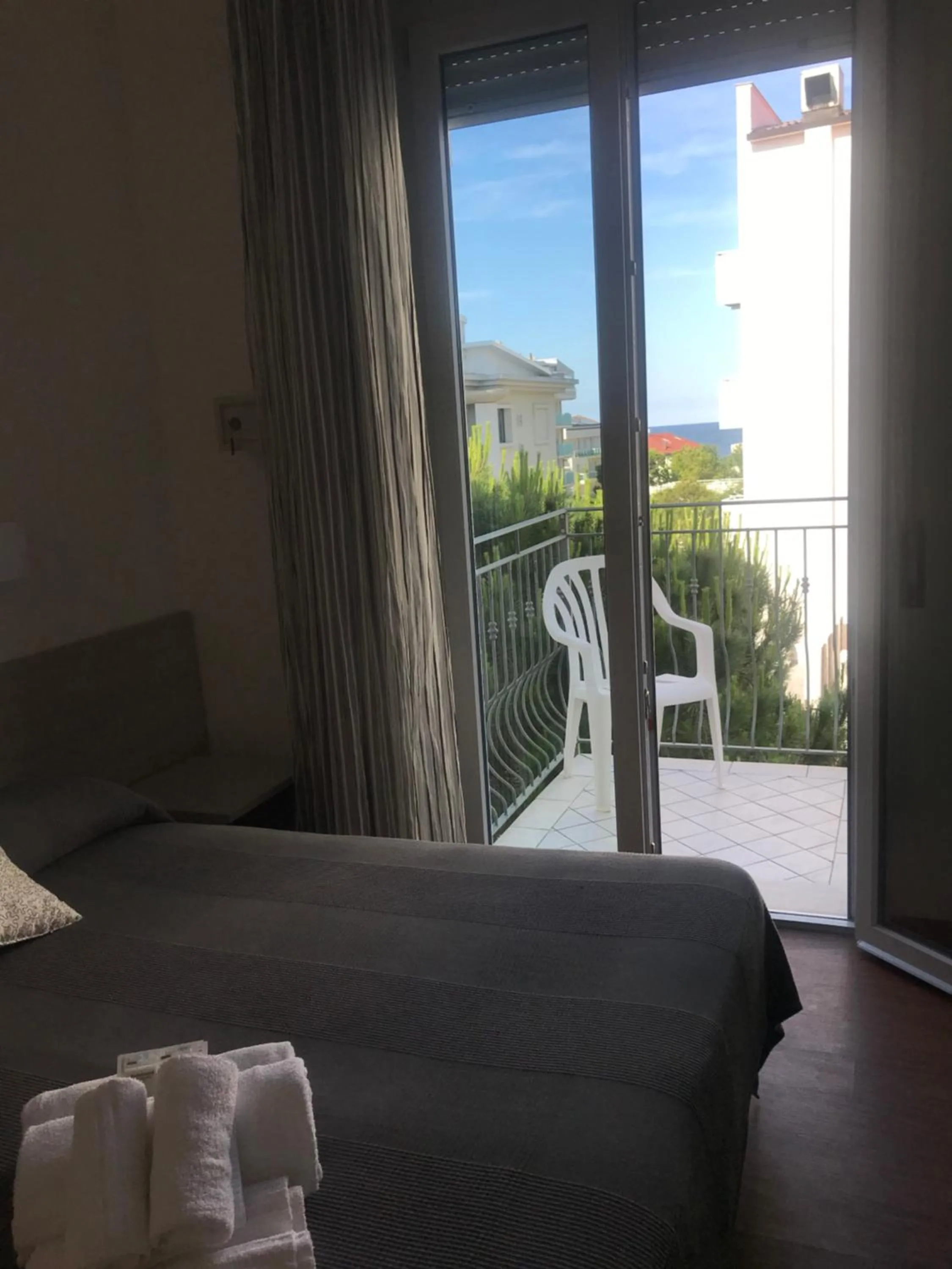 Bed in Hotel Augustus