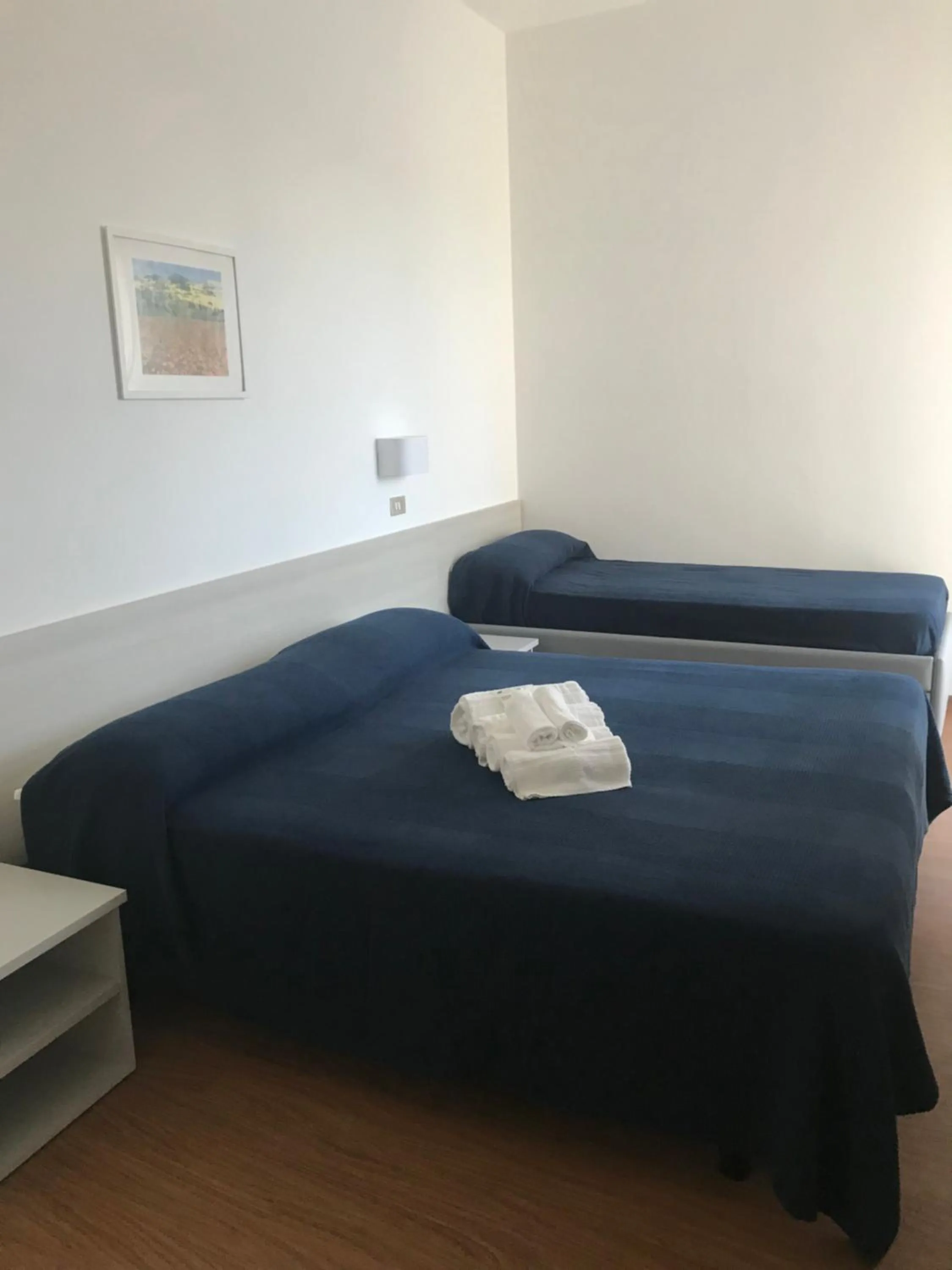 Bed in Hotel Augustus