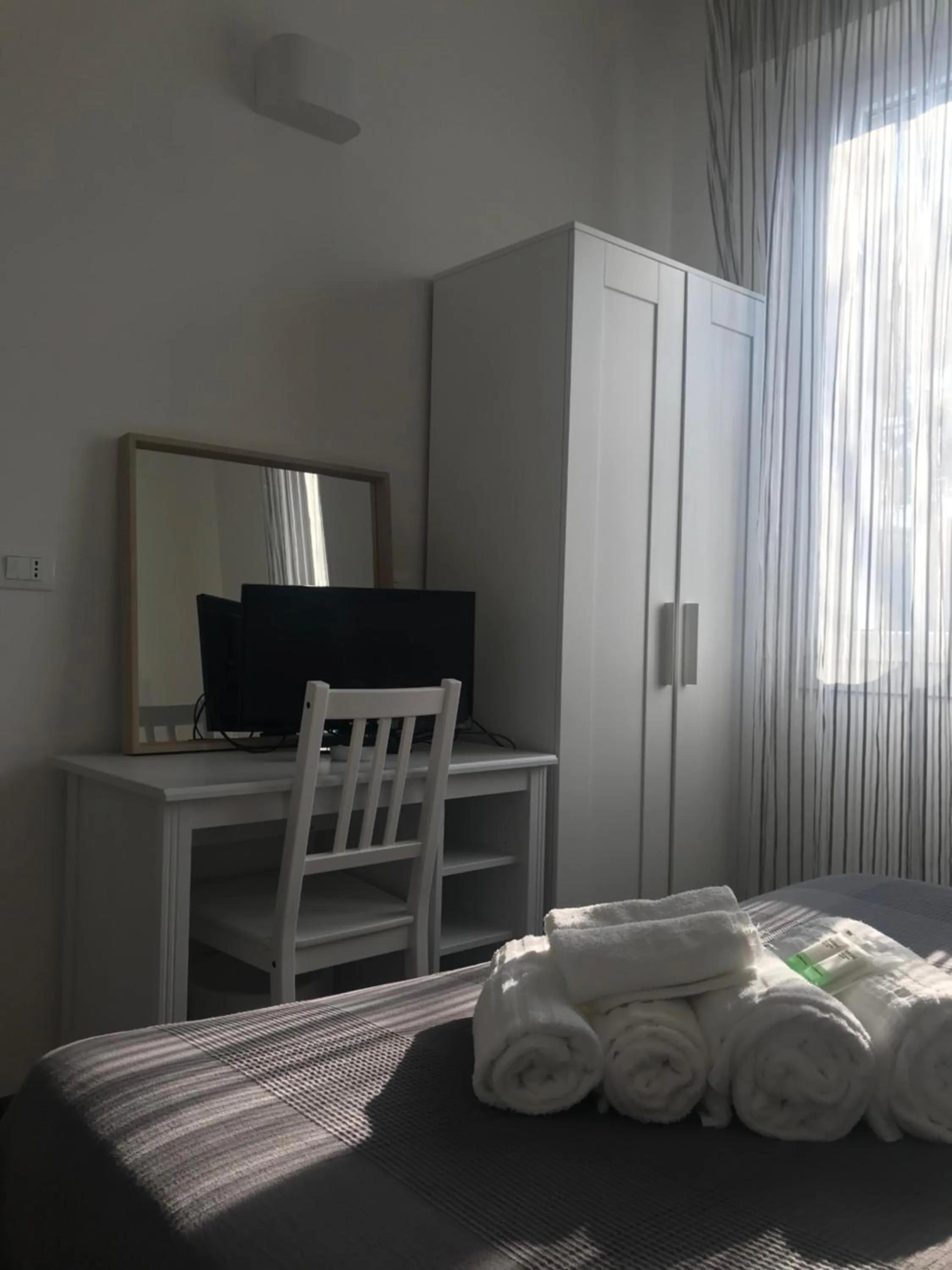 Bed in Hotel Augustus