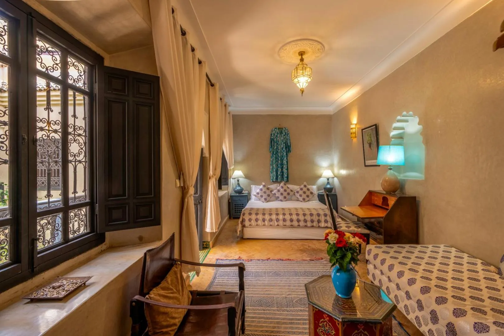 Bedroom, Bed in Riad Saba