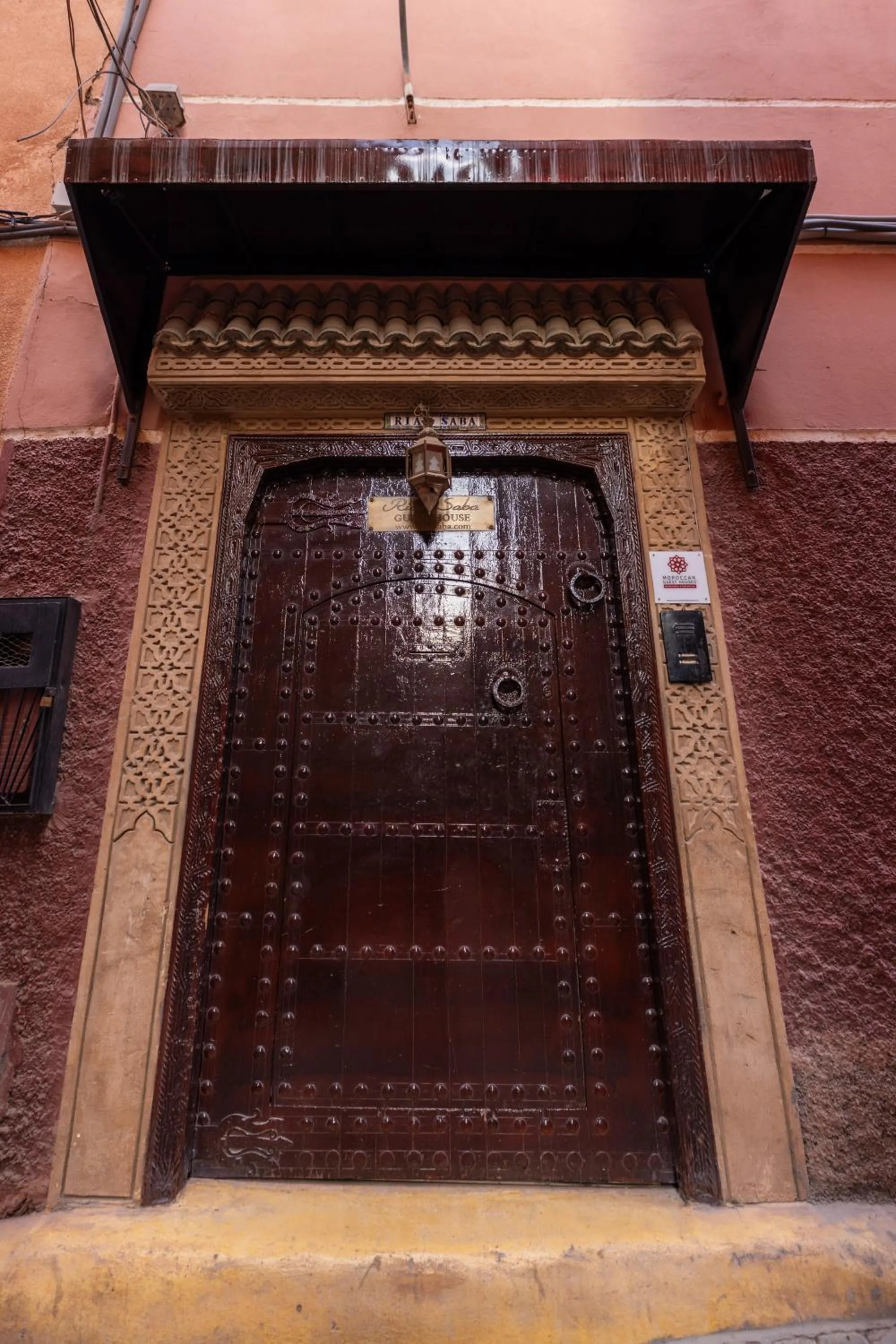 Facade/entrance in Riad Saba