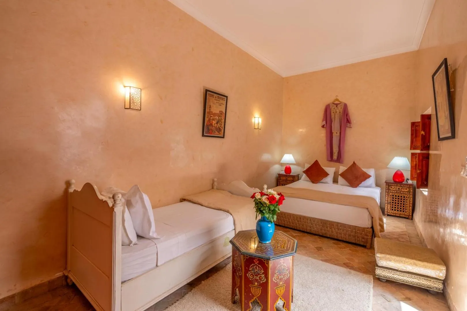 Bedroom, Bed in Riad Saba