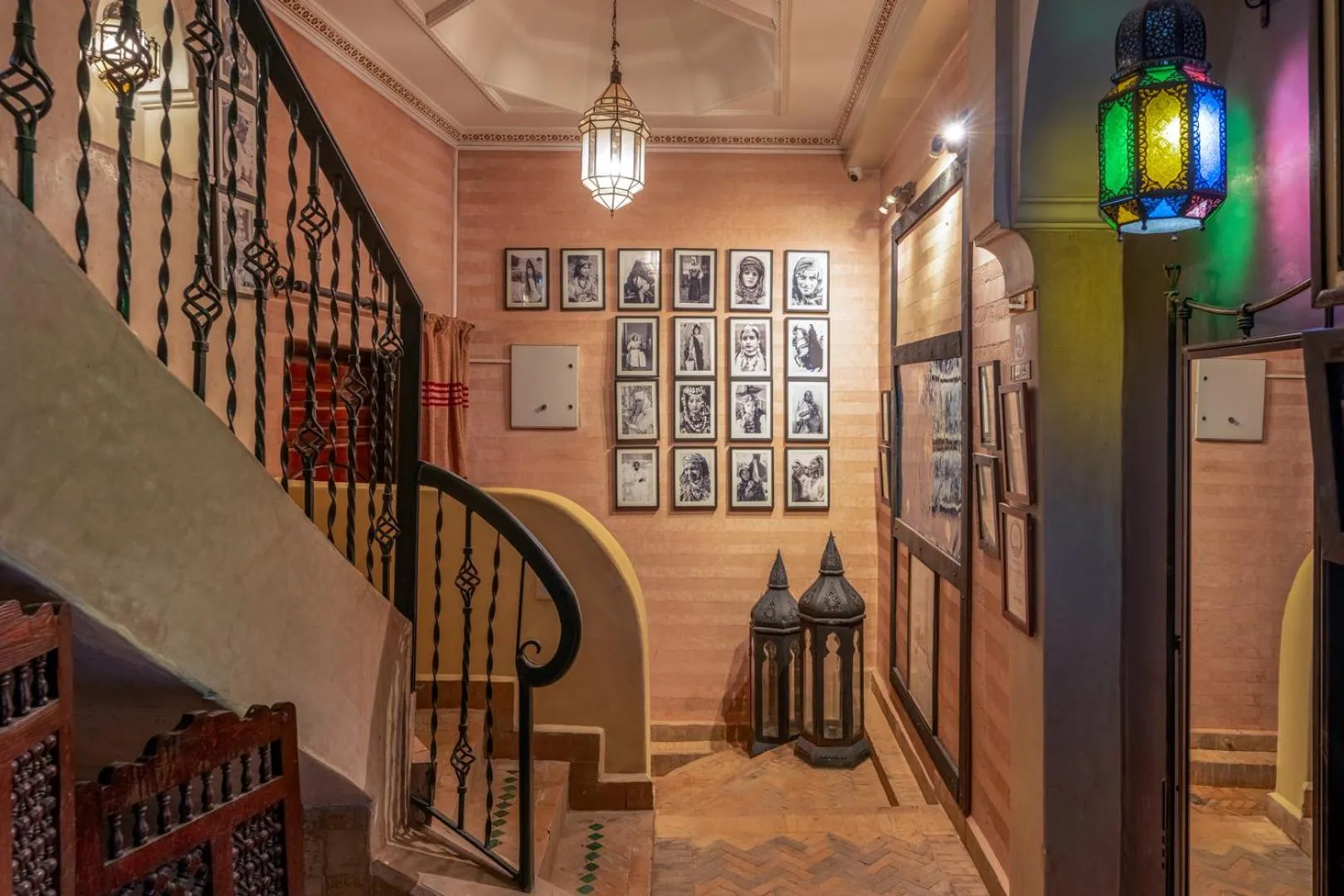 Facade/entrance in Riad Saba