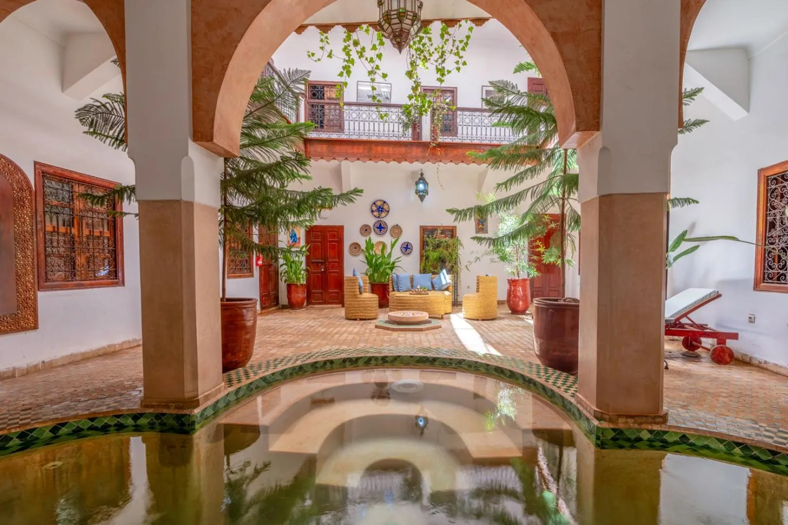Garden in Riad Saba