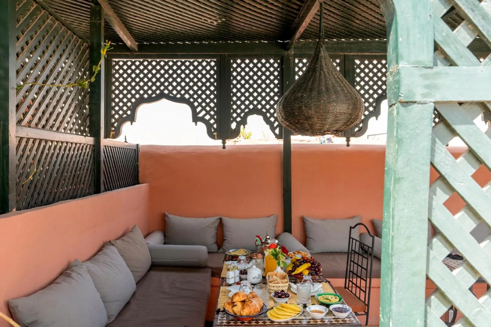 Patio in Riad Saba