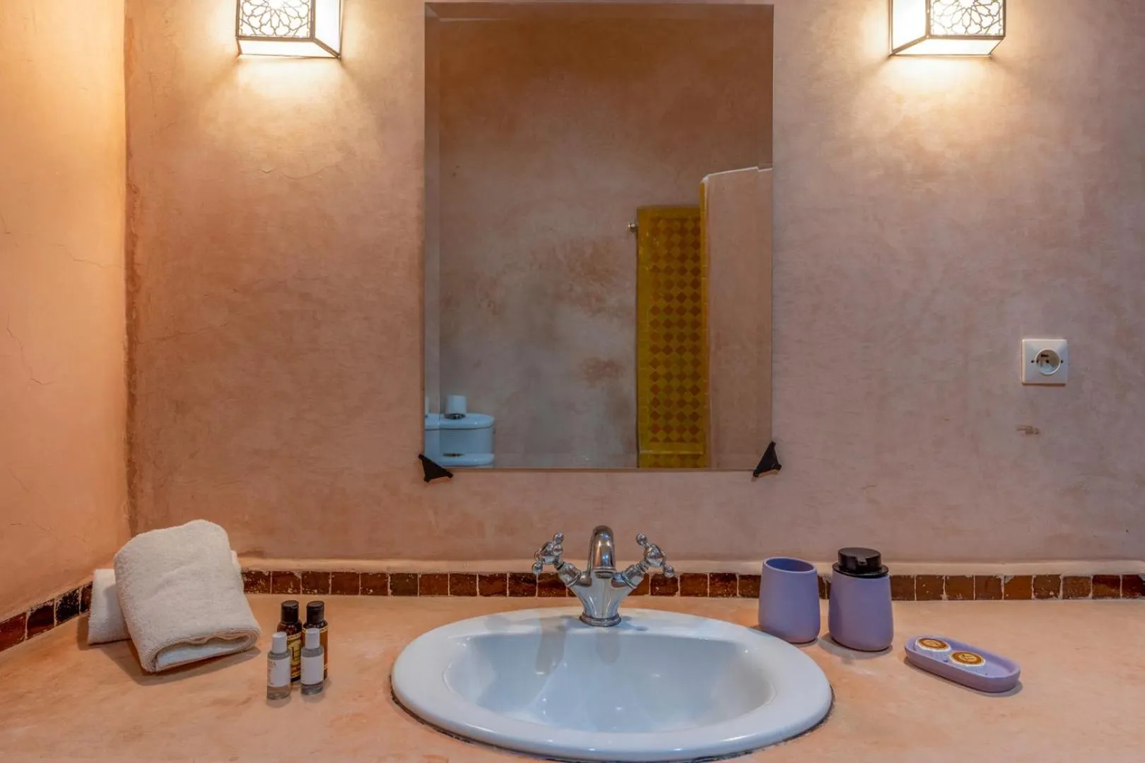 Bathroom in Riad Saba