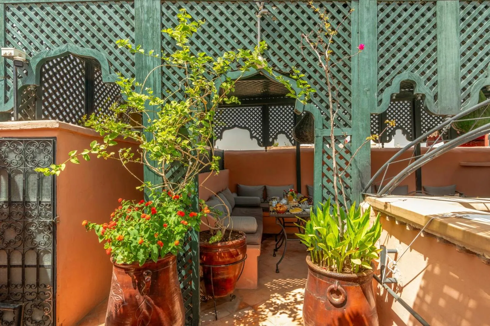 Patio in Riad Saba