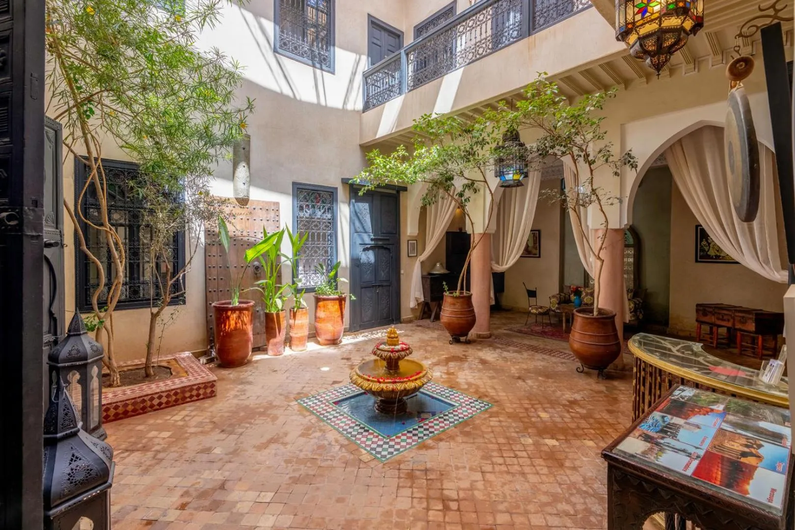 Patio in Riad Saba