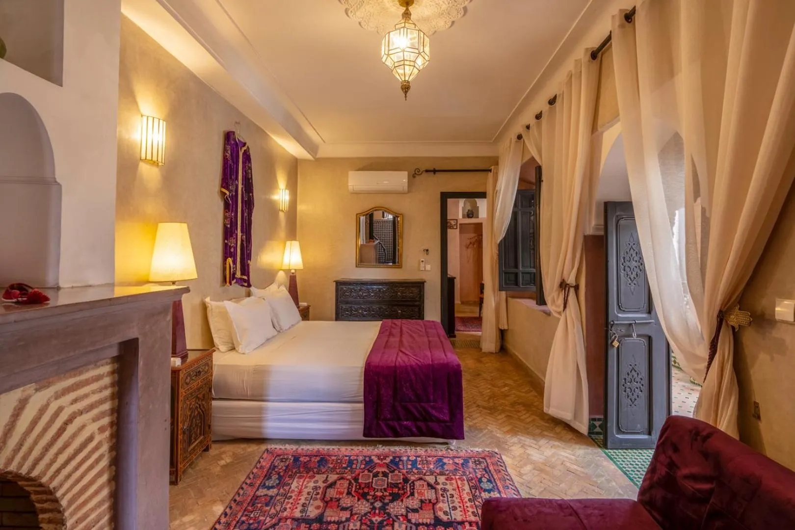 Bedroom, Bed in Riad Saba