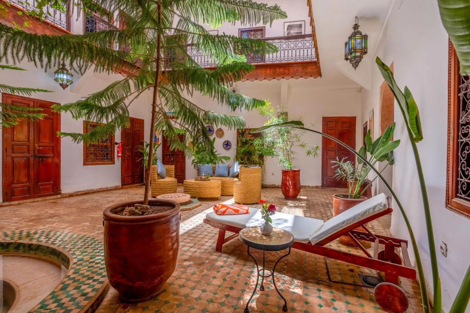 View (from property/room) in Riad Saba