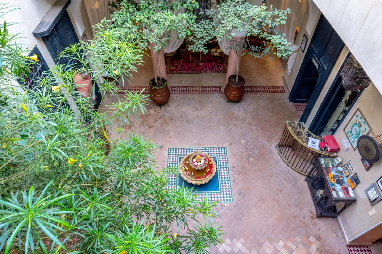 Patio in Riad Saba
