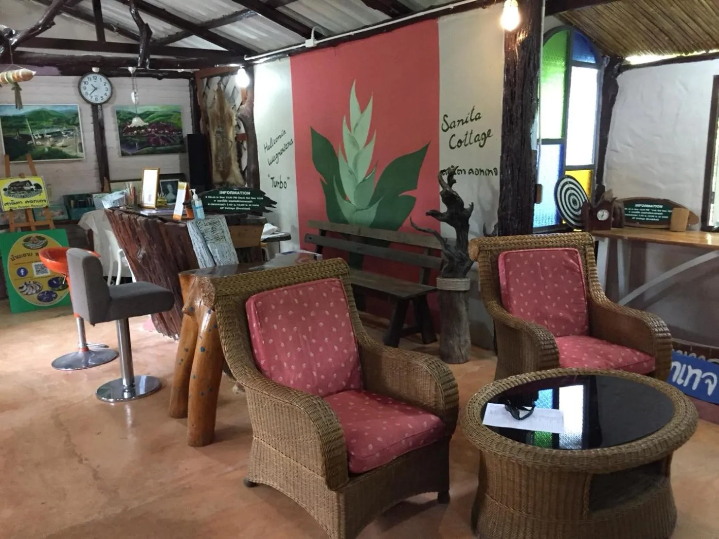 Lobby or reception in Sanita Cottage