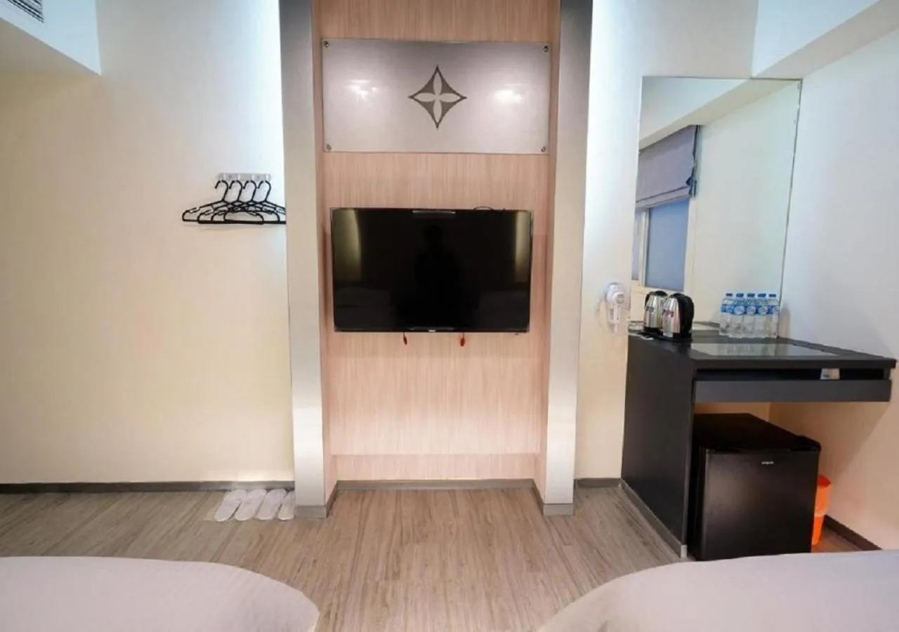 TV and multimedia, Bed in Walker Hotel - Sanchong