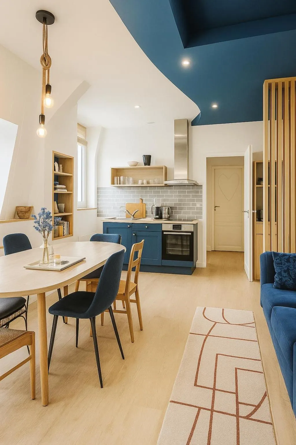 Kitchen or kitchenette in Maunoury Citybreak