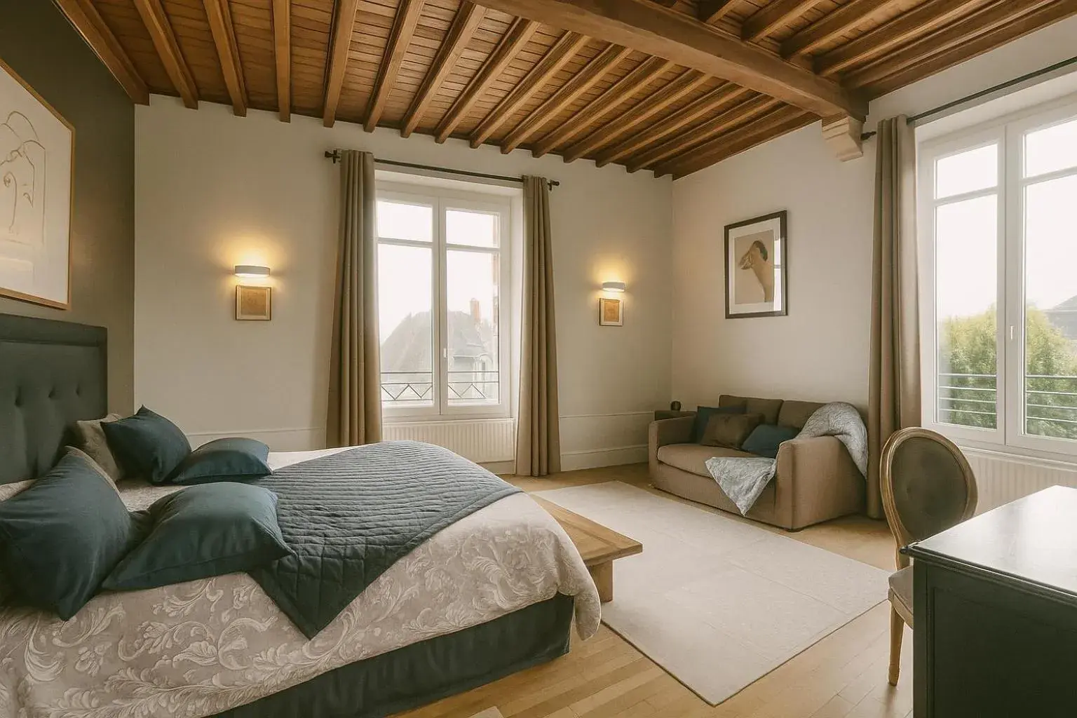 Two-Bedroom Apartment with Garden View in Maunoury Citybreak Two-Bedroom Apartment with Garden View in Maunoury Citybreak