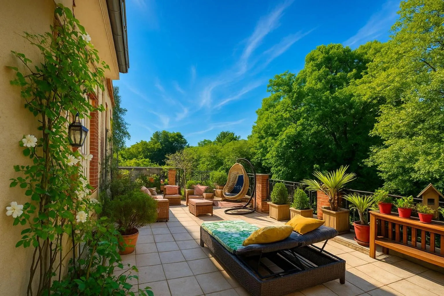 Patio in Maunoury Citybreak