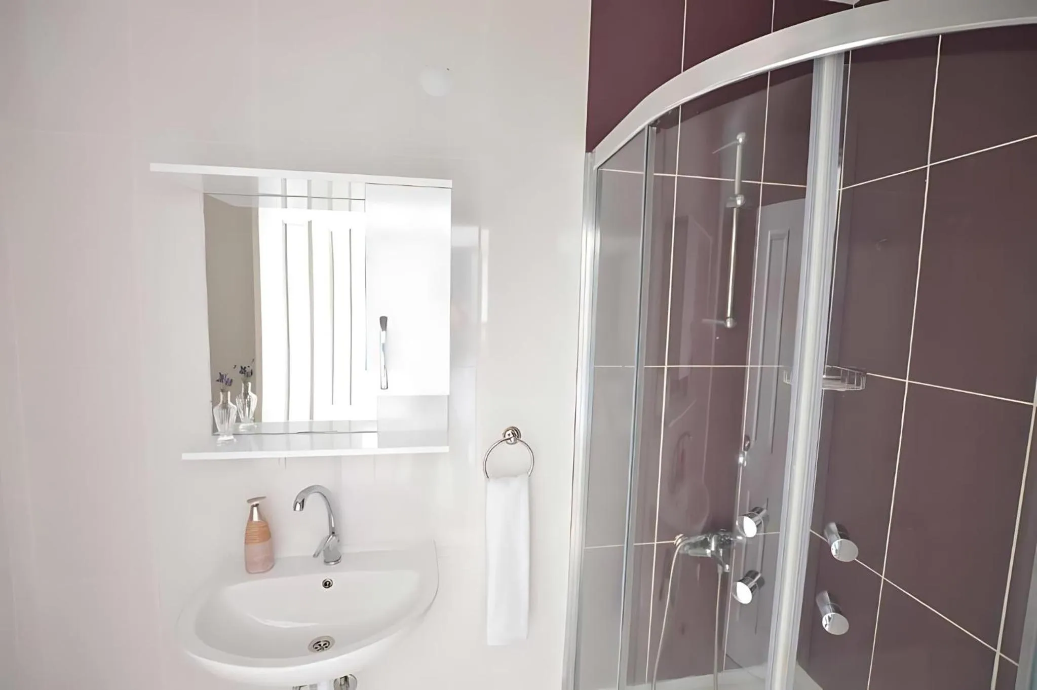 Shower in Alayaz Hotel