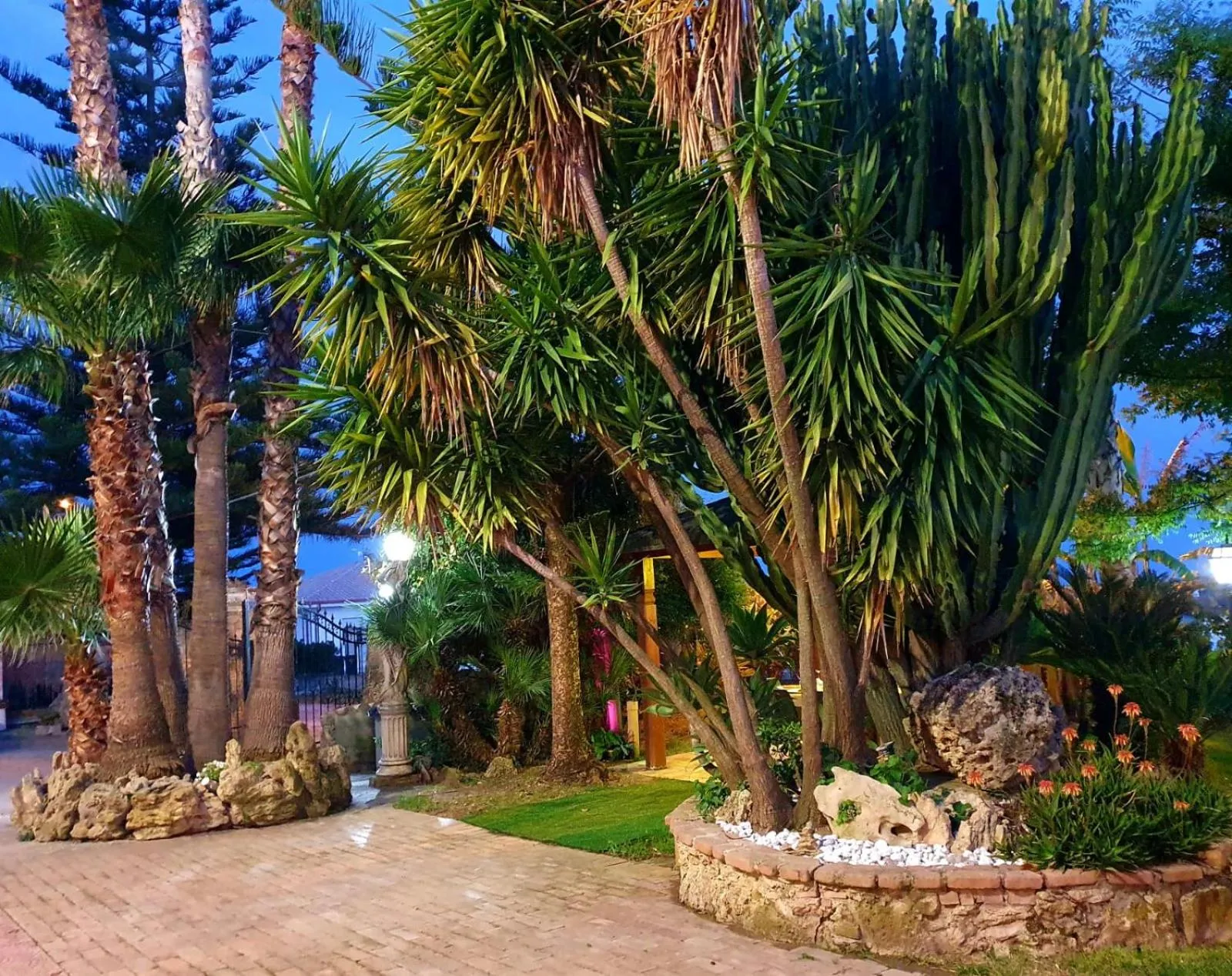 Garden in Hotel Ristorante L'Orizzonte