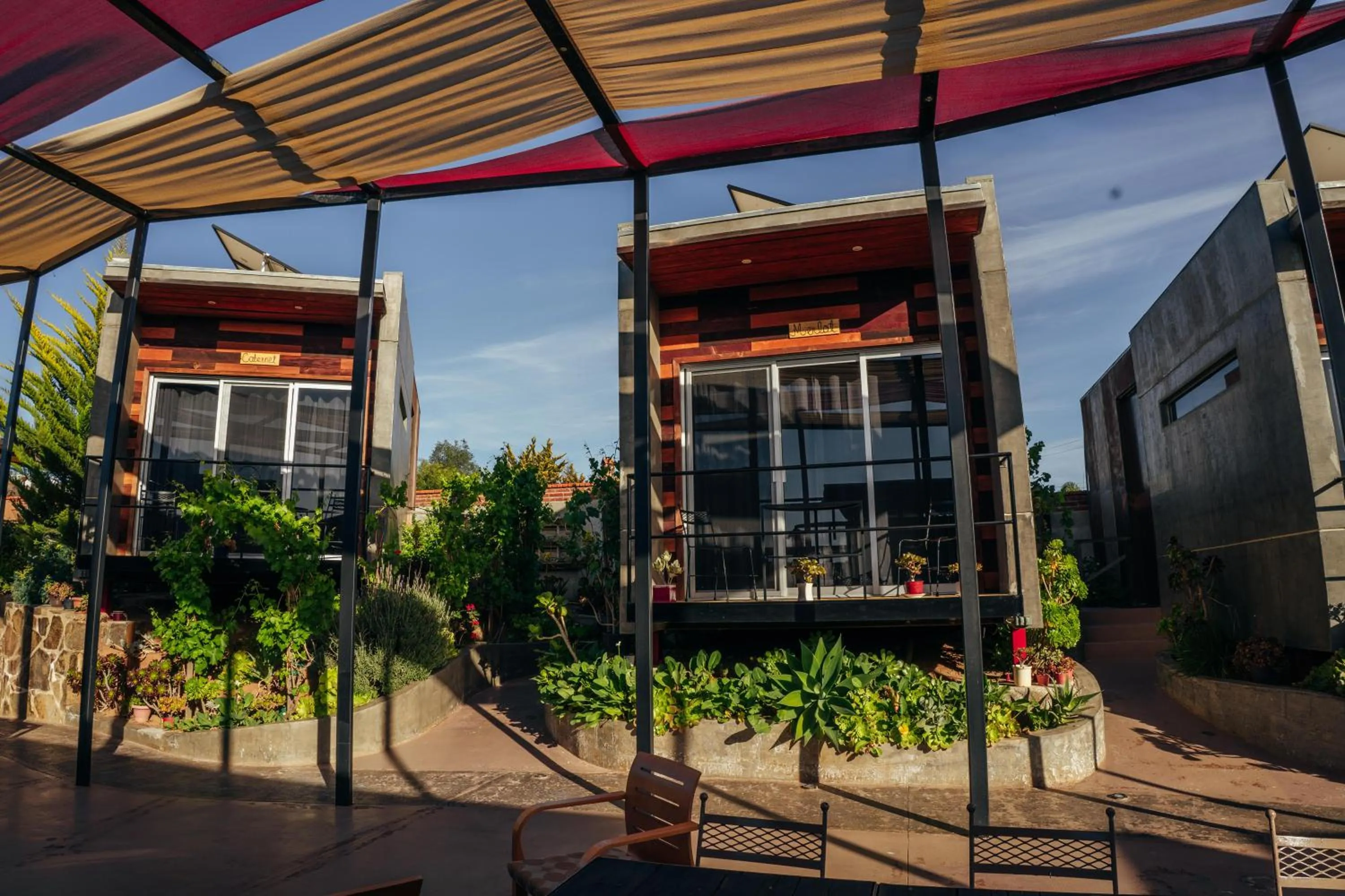 Facade/entrance in Entre Vides Valle de Guadalupe