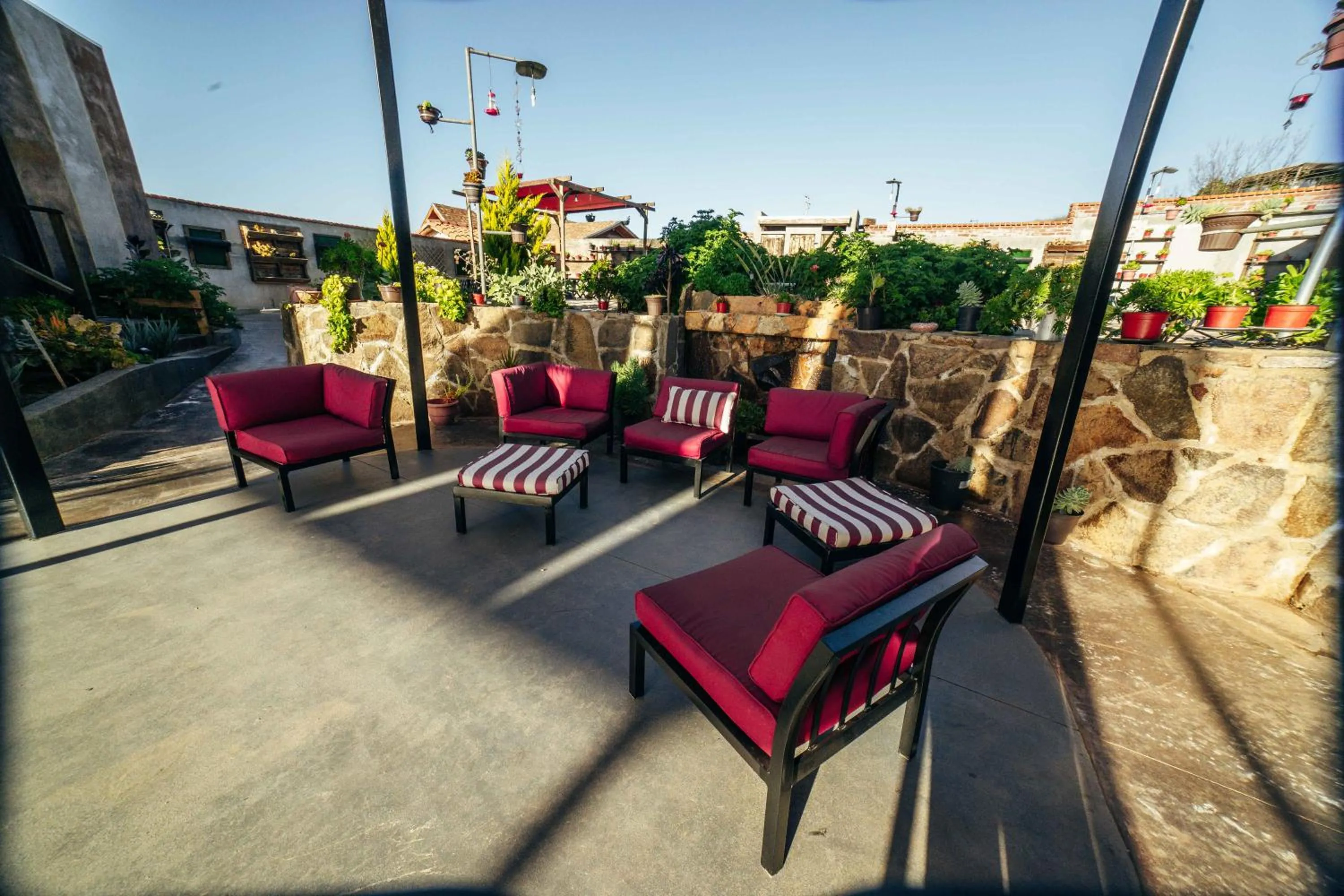 Patio in Entre Vides Valle de Guadalupe