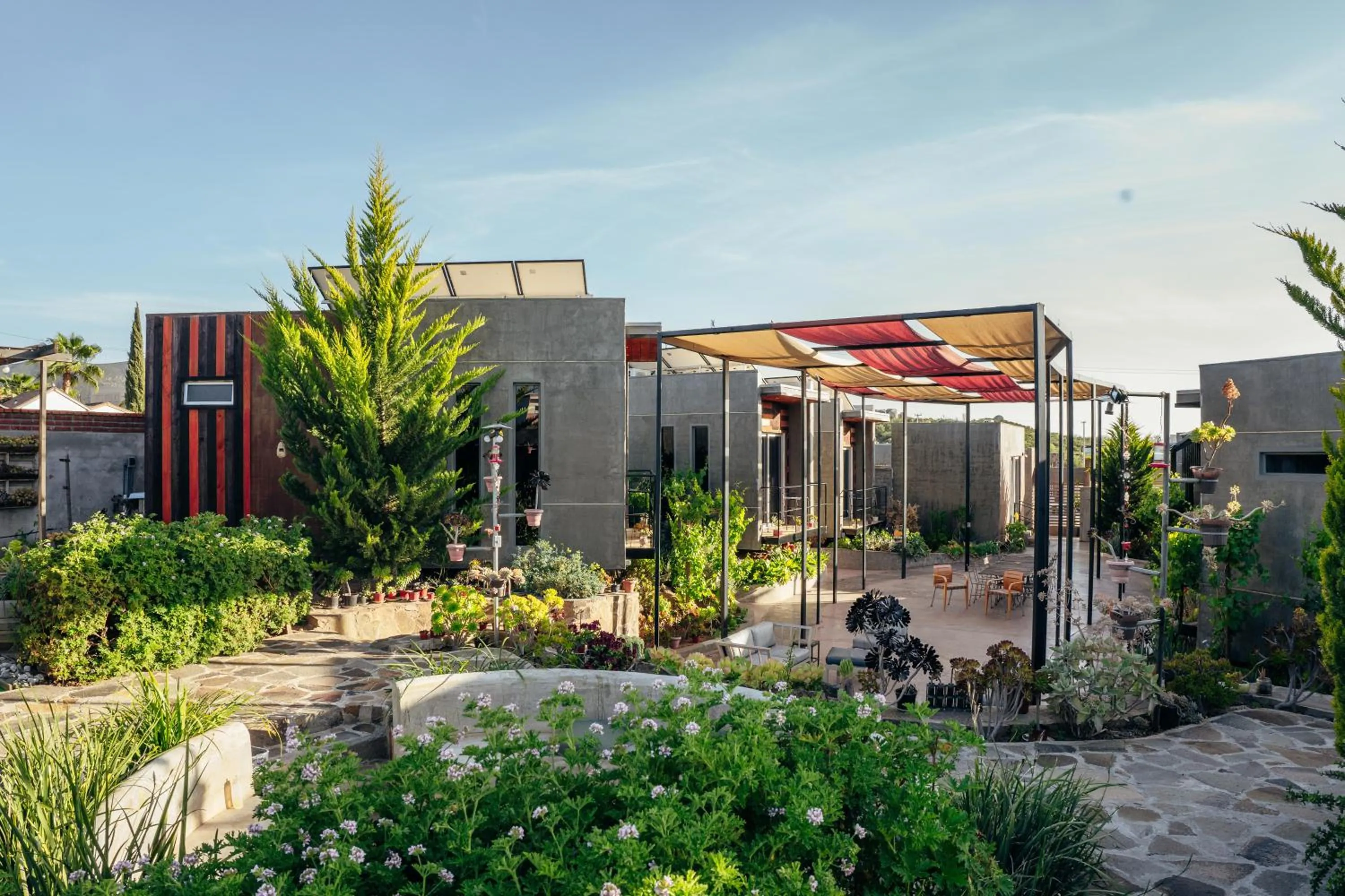 Patio in Entre Vides Valle de Guadalupe