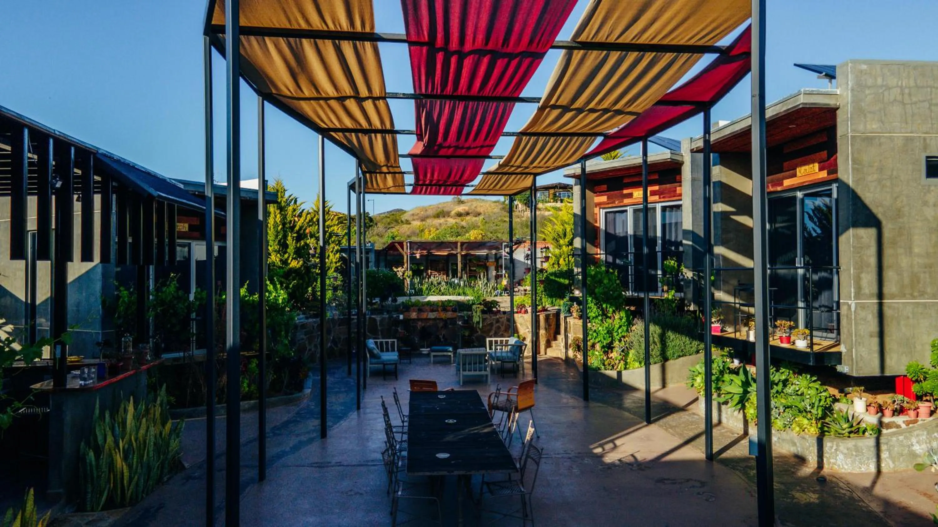 Patio in Entre Vides Valle de Guadalupe