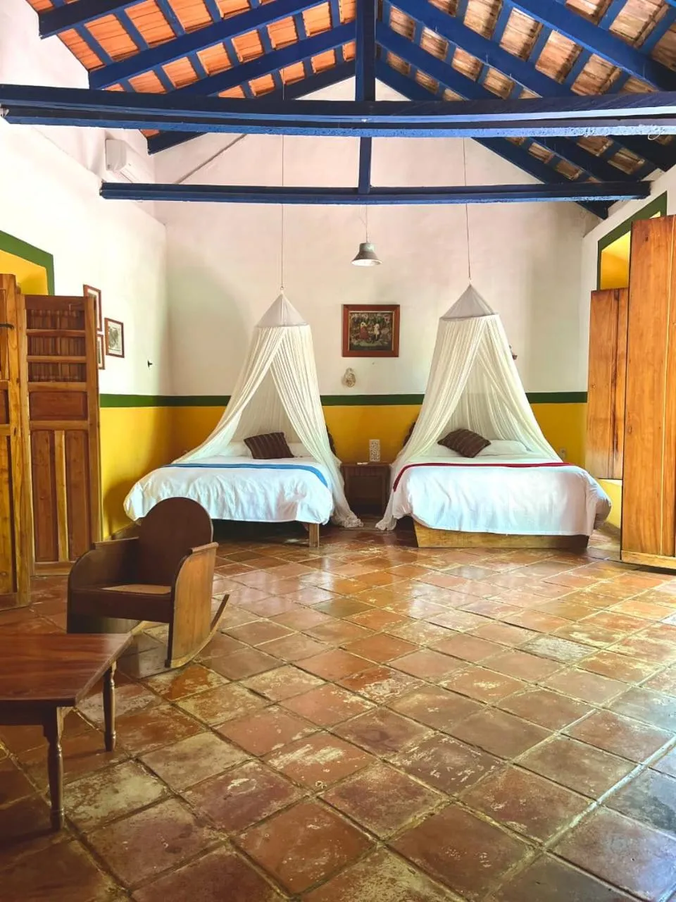 Bedroom, Bed in Hacienda San Francisco Tzacalha