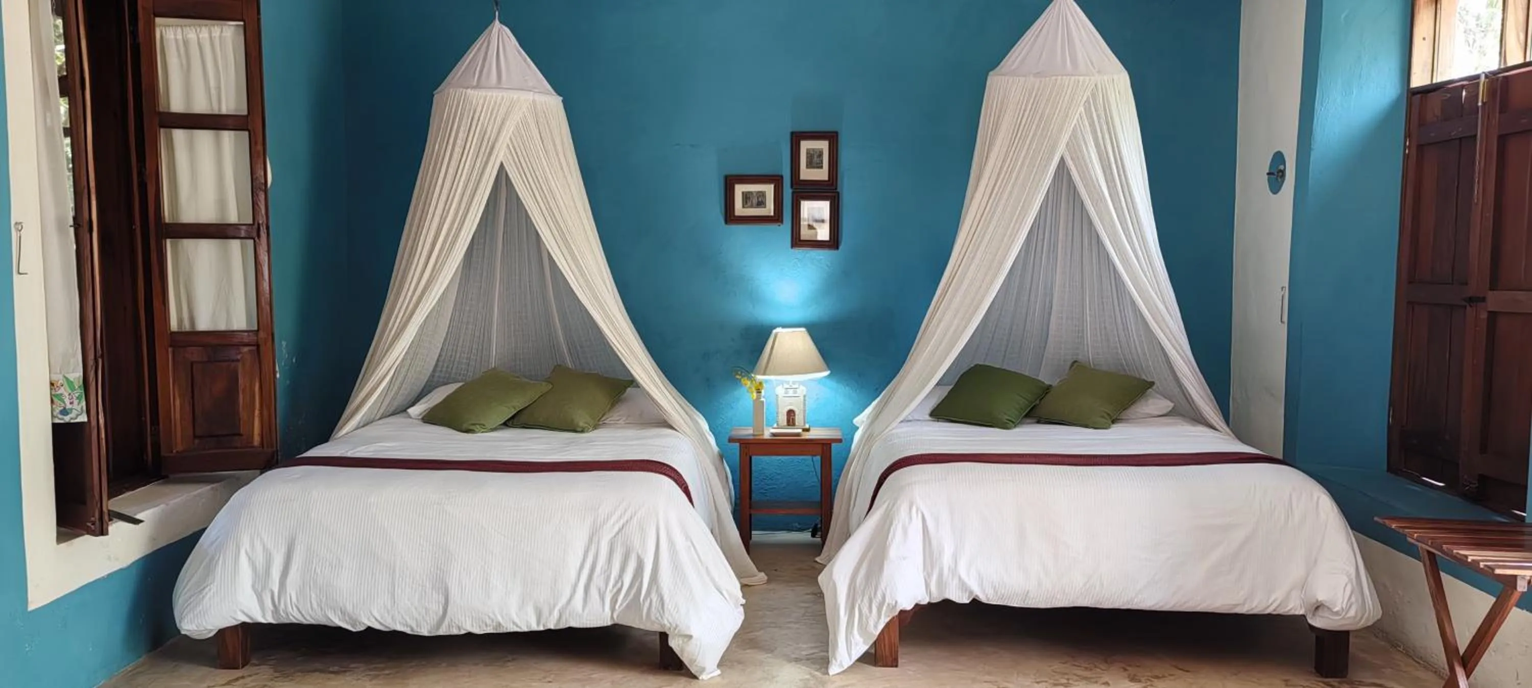 Bed in Hacienda San Francisco Tzacalha