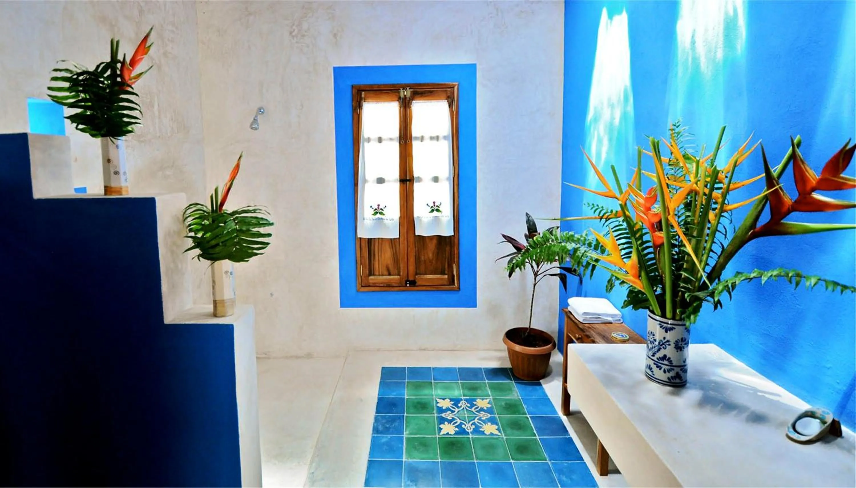 Bathroom in Hacienda San Francisco Tzacalha