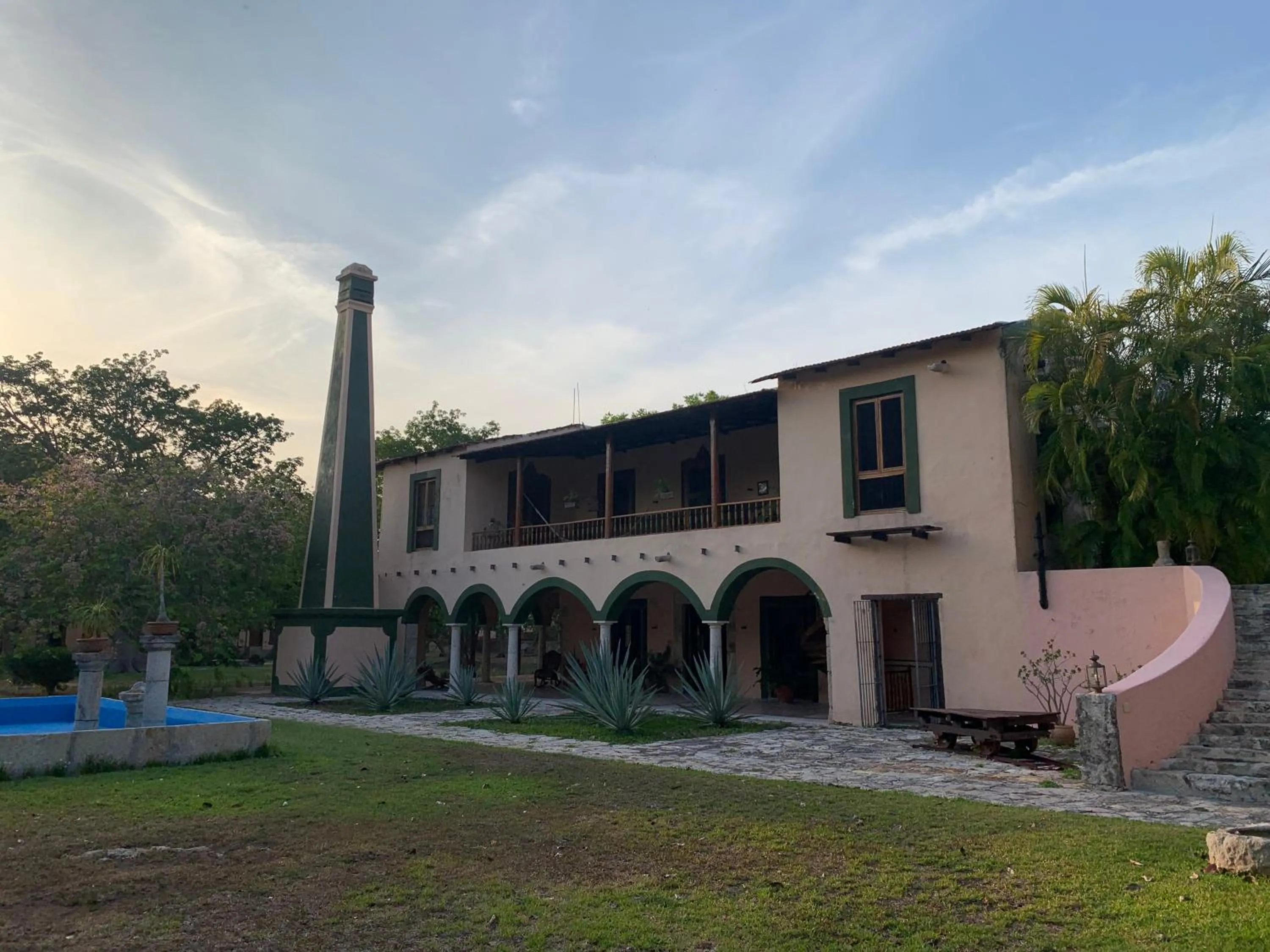 Landmark view in Hacienda San Francisco Tzacalha